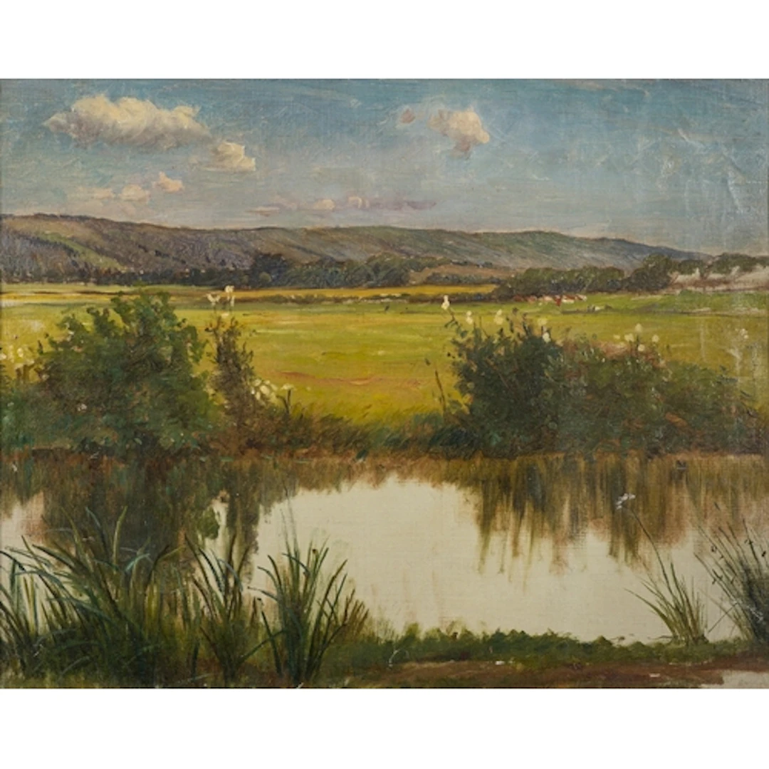 George Faulkner Wetherbee (American, 1851-1921) - 'On the D...