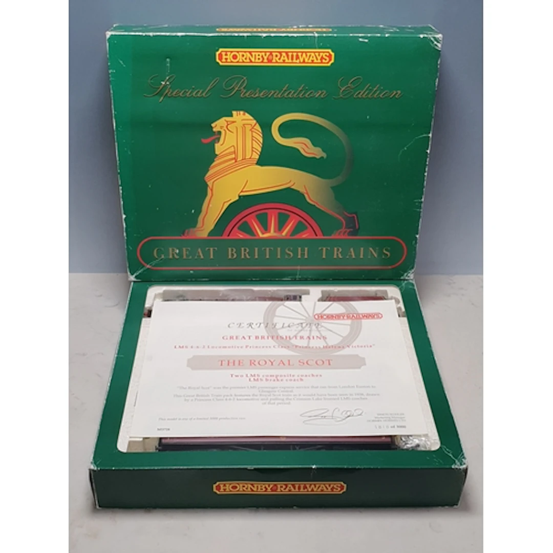 A boxed Hornby Railways limited edition R2033 'The Royal Sco...