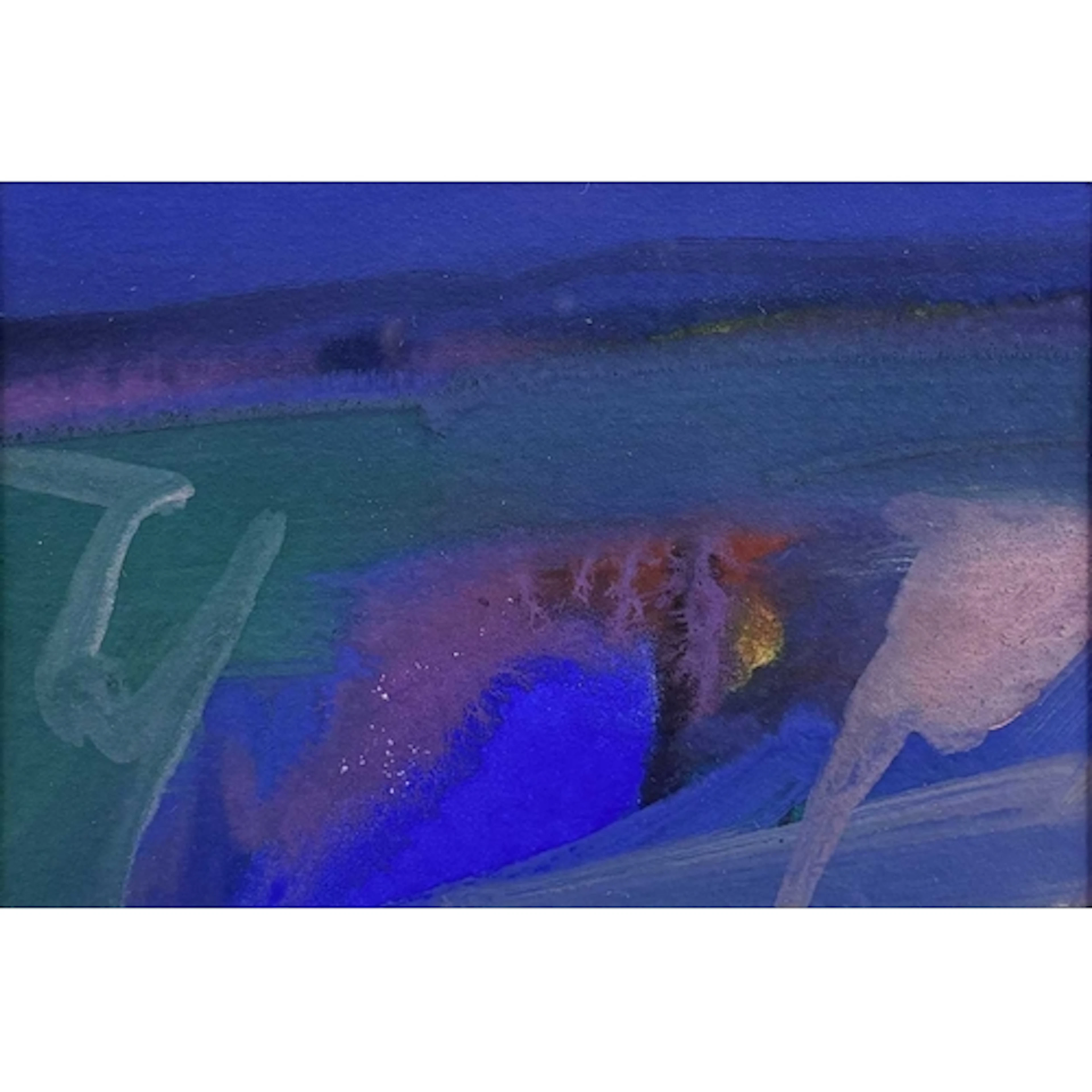 § John MILLER (1931-2002) Cornish Landscape Gouache, stamp s...