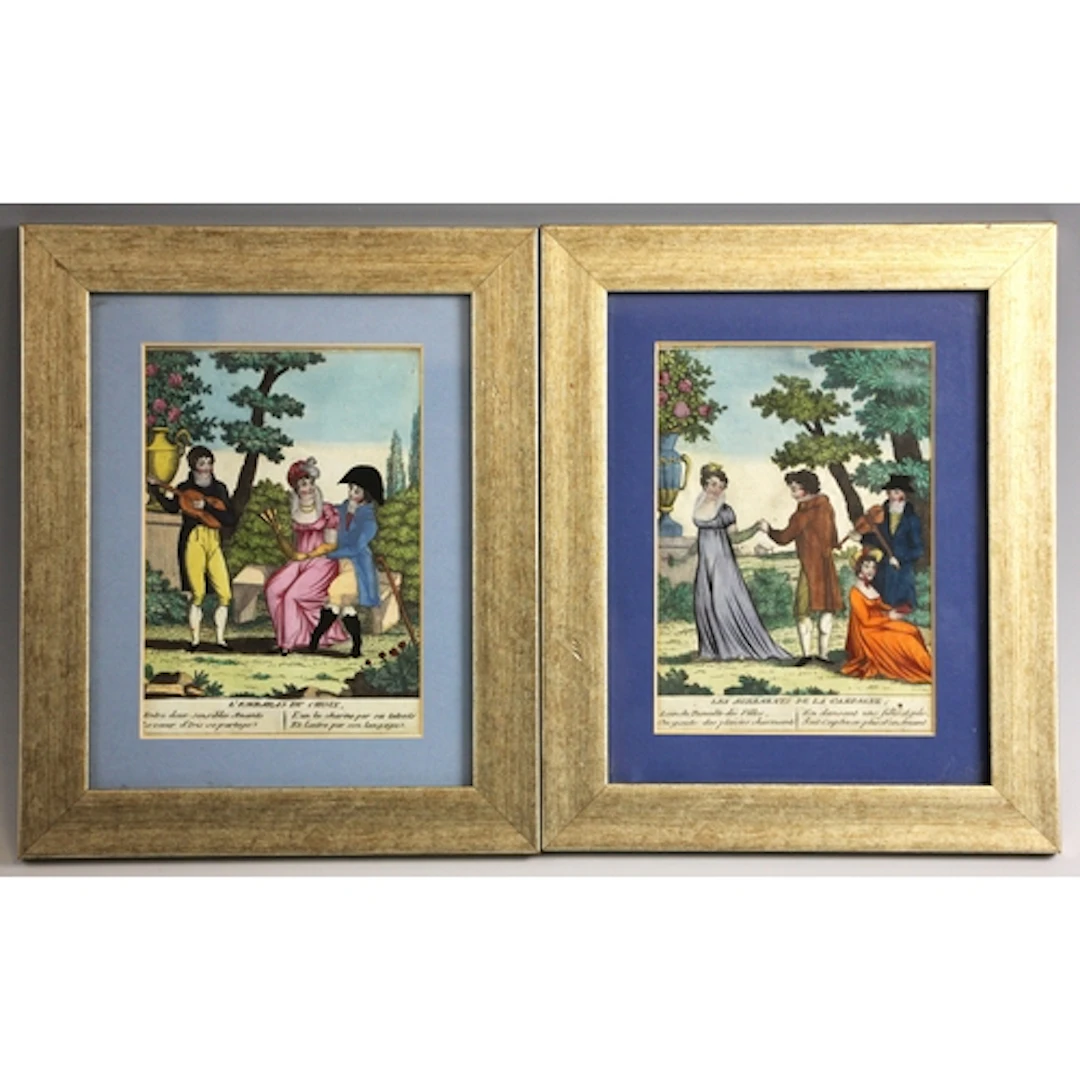 French school (late 18th or early 19th century), 'Les Agre...