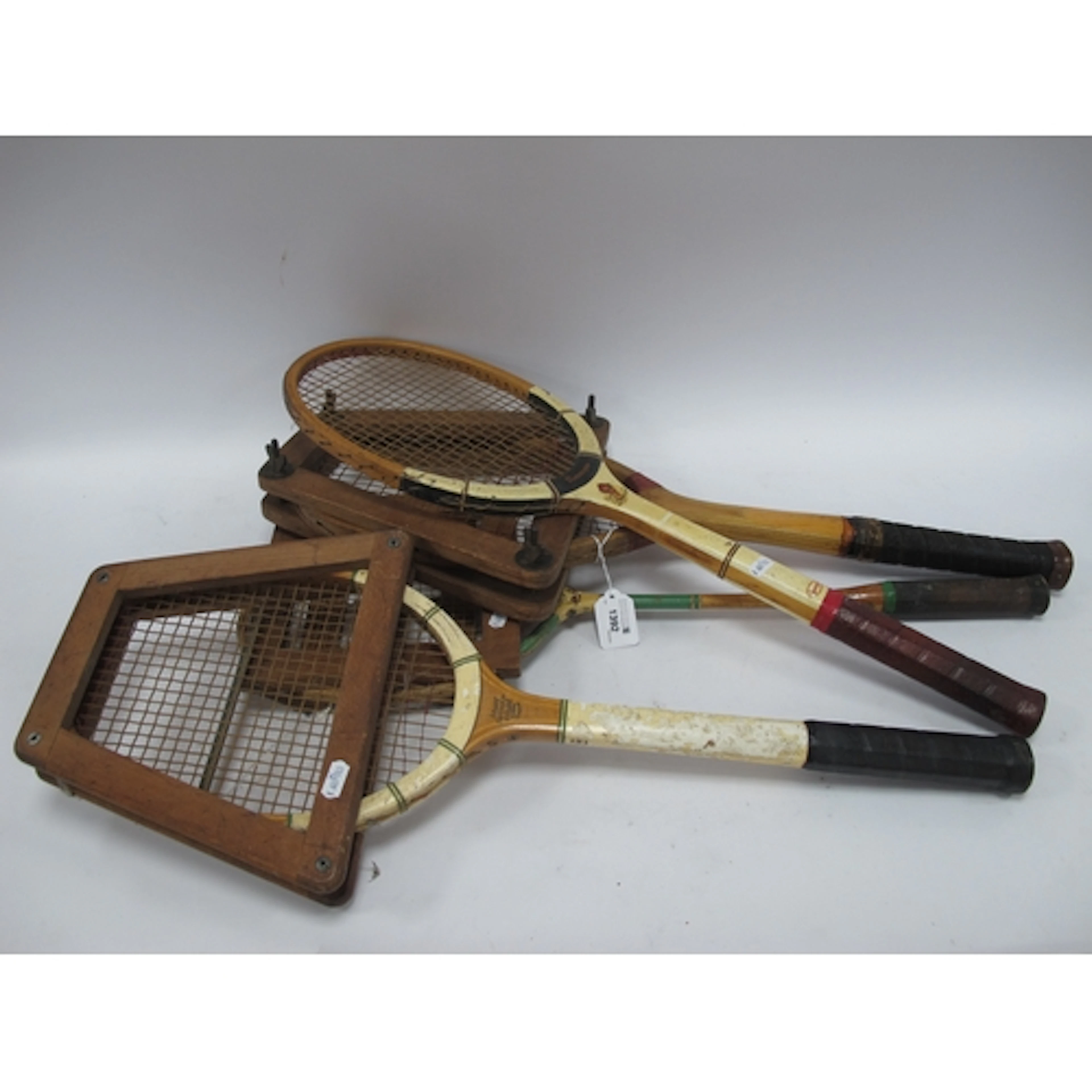 Vintage Tennis Rackets - Wisden's, Surridge, Slazenger 'The ...