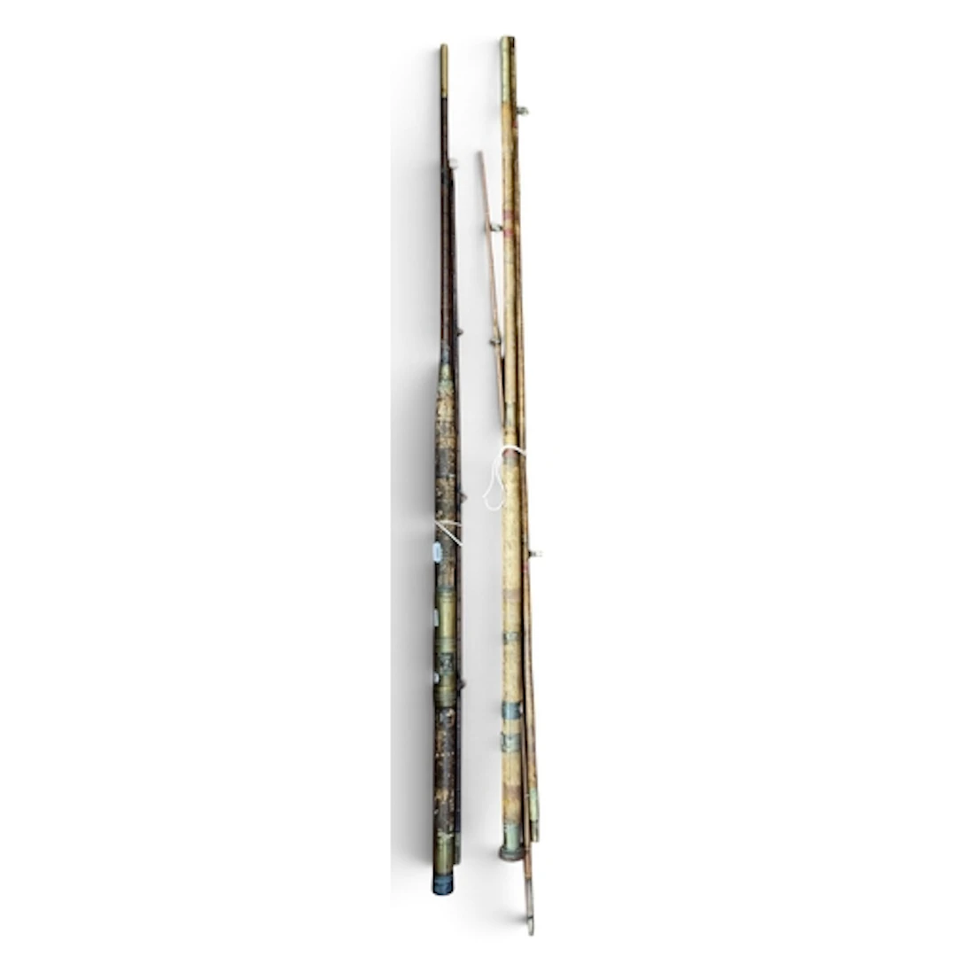 An Allcock & Co trout Rod, a strong Vintage Sea Rod and a th...