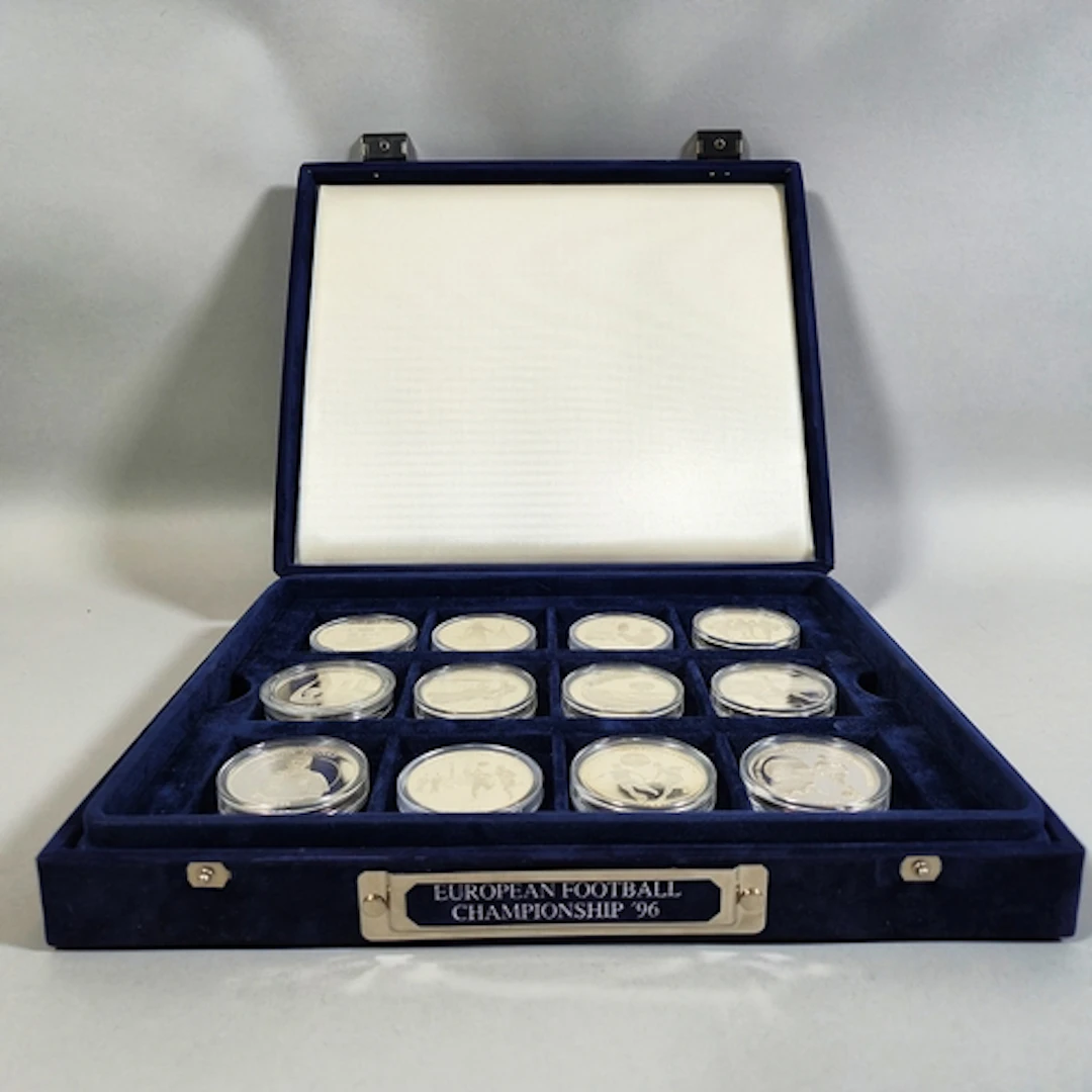 The Royal Mint Official Silver coin Collection for The Europ...