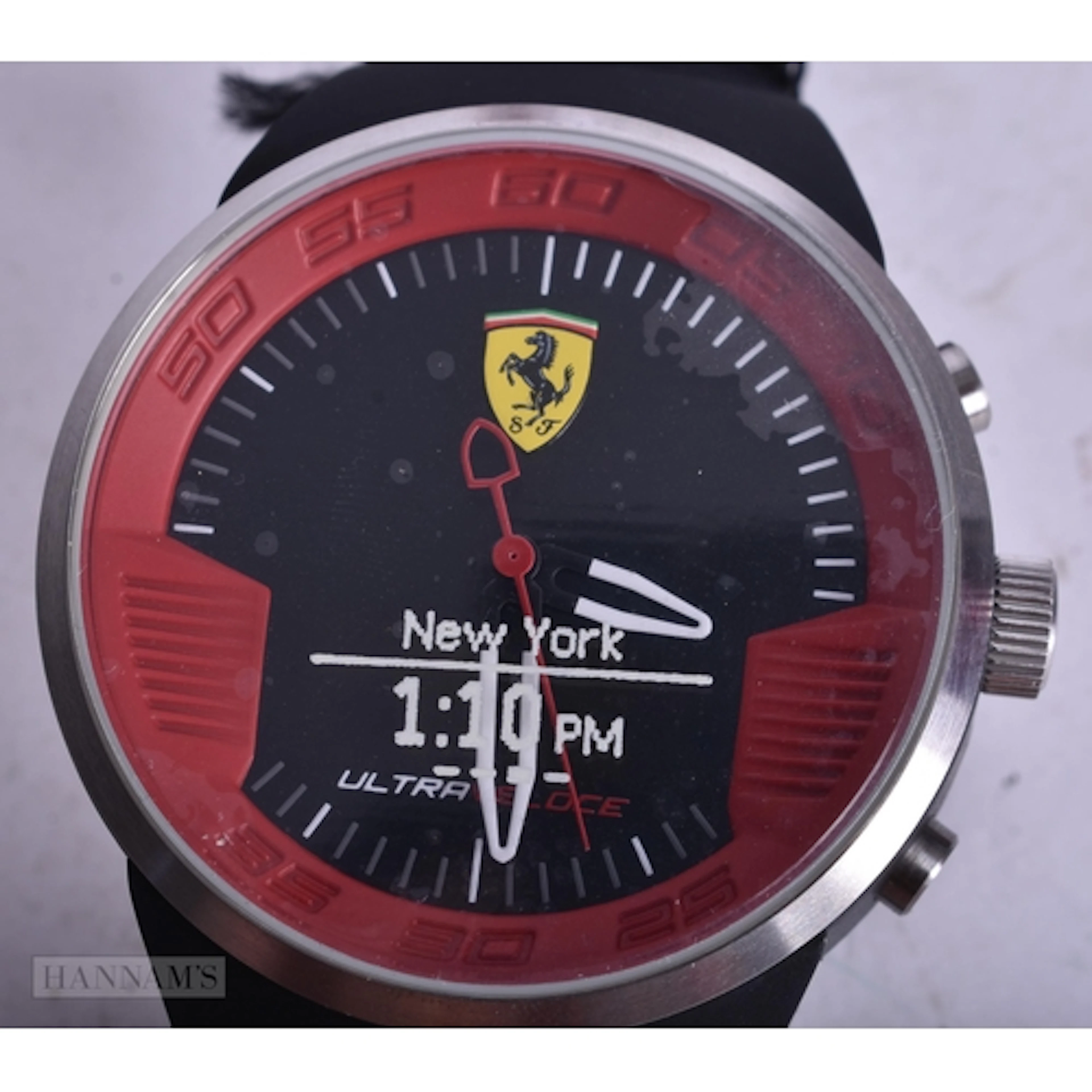 A Boxed Men's Scuderia Ferrari Smart Watch (Smart Watch 083...