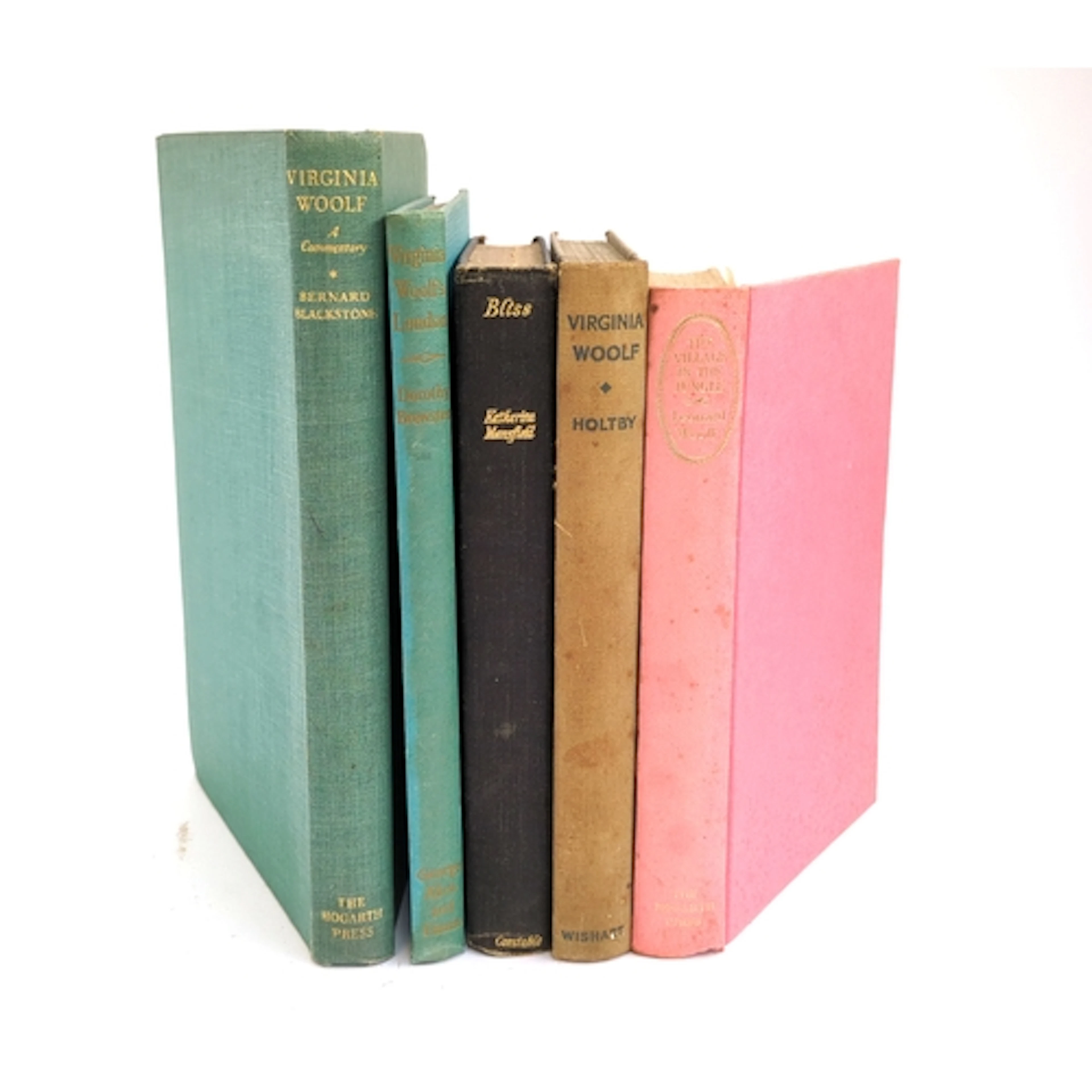 BOOKS, VIRGINIA WOOLF INTEREST etc. Sadly, none have jackets...