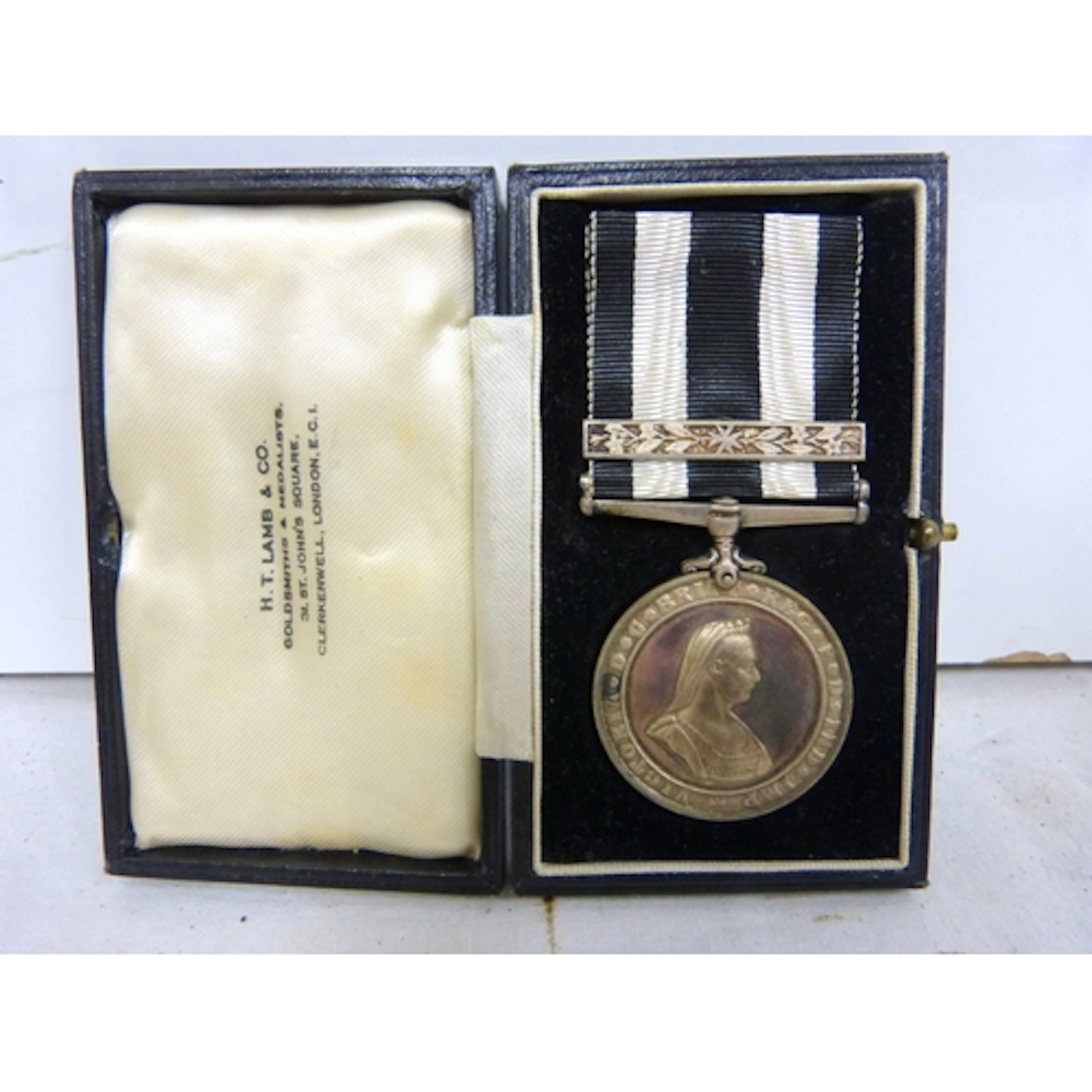 Silver service medal 'The Order of St. John' given to sergea...