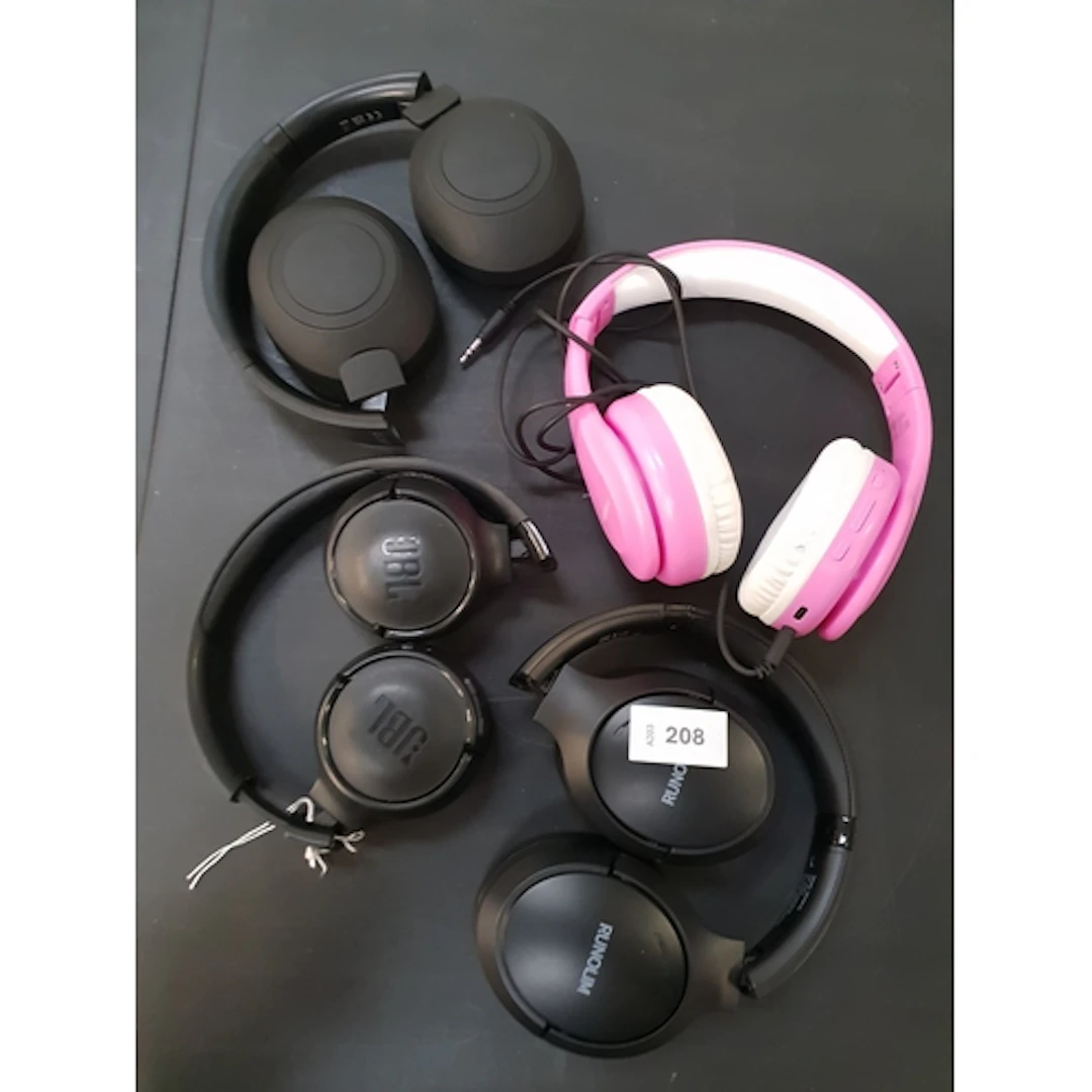ONE BAG OF HEADPHONES including JBL