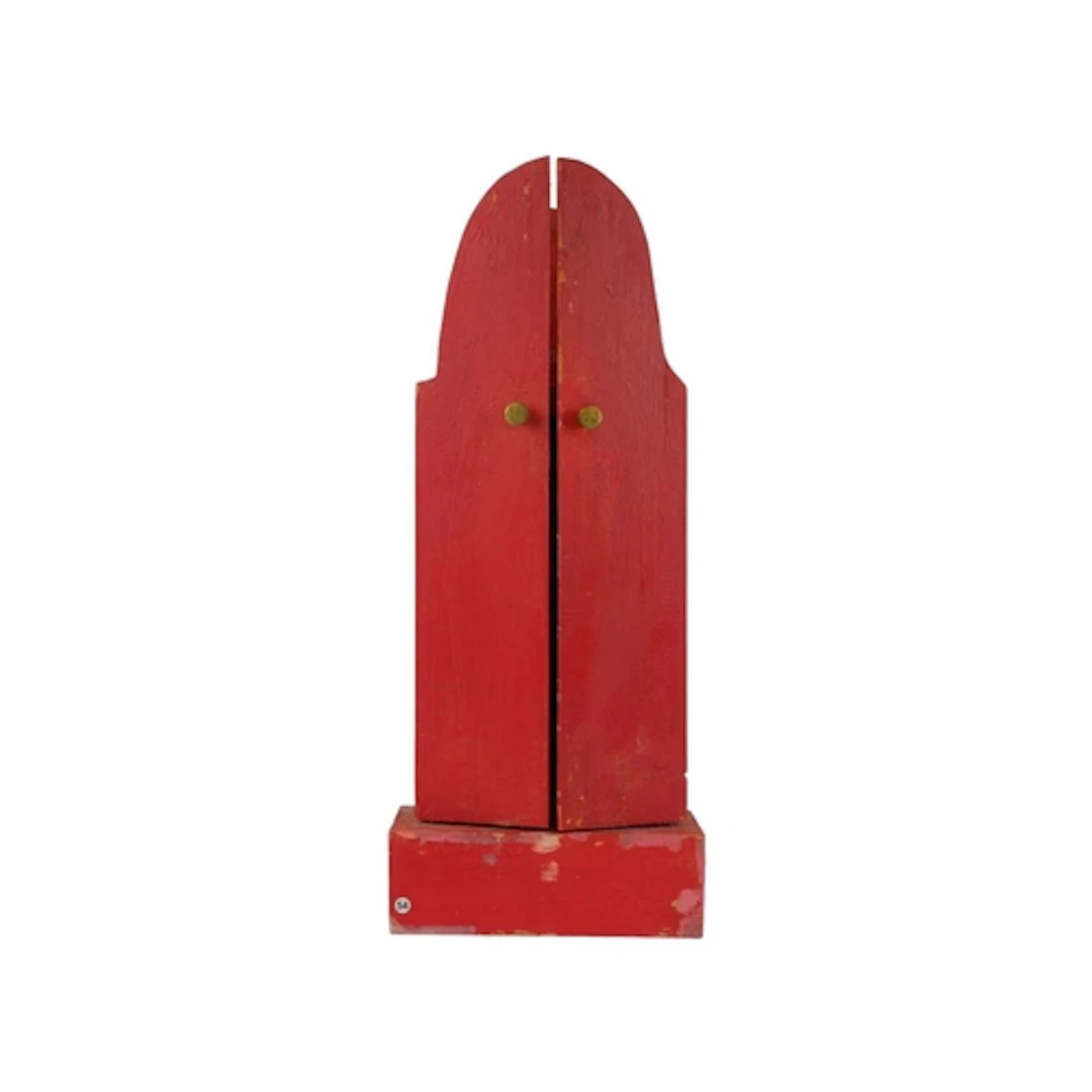 § John MILLER (1931-2002) Construction IX Painted wooden con...