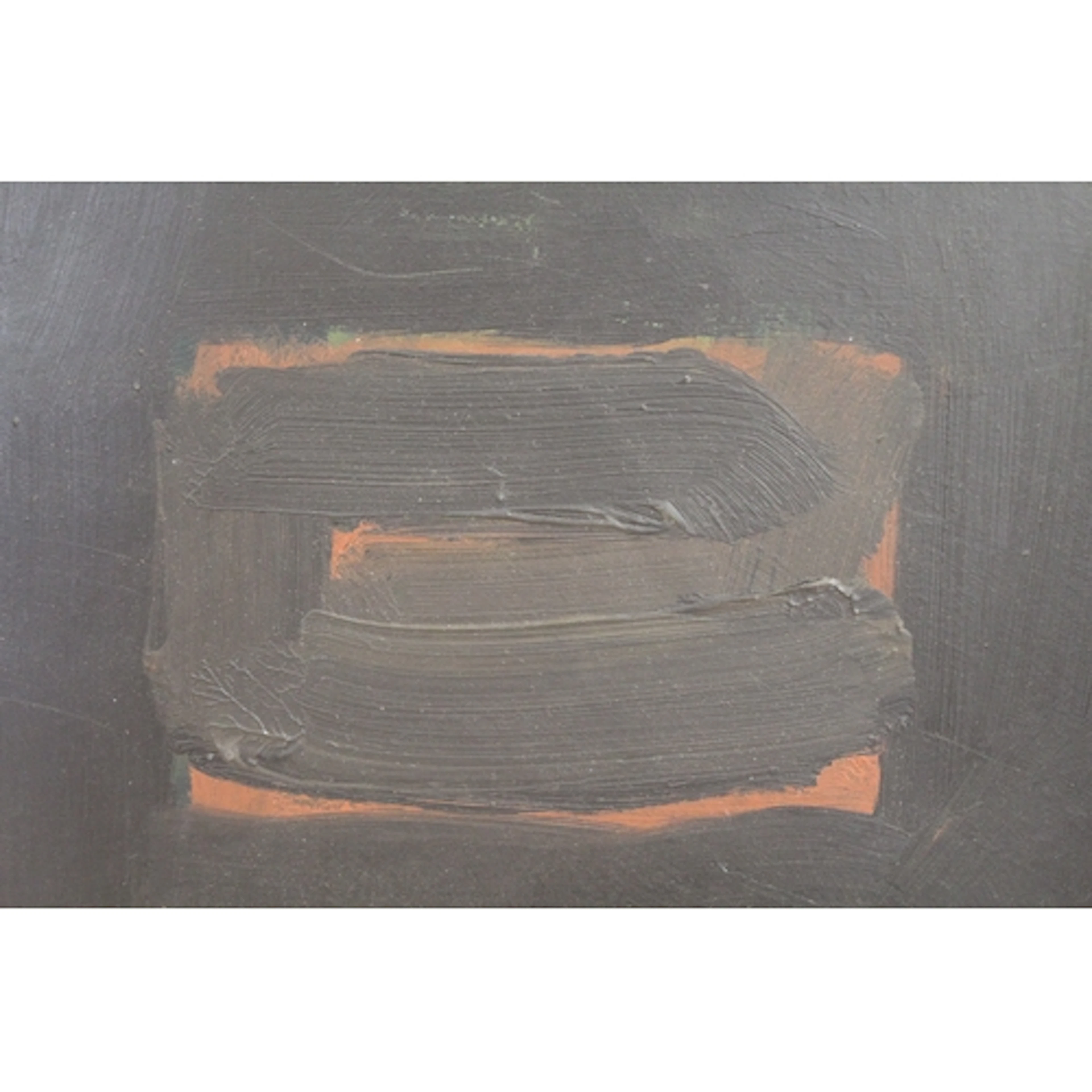 Follower of Sean Scully, oil on board, abstract study in cri...