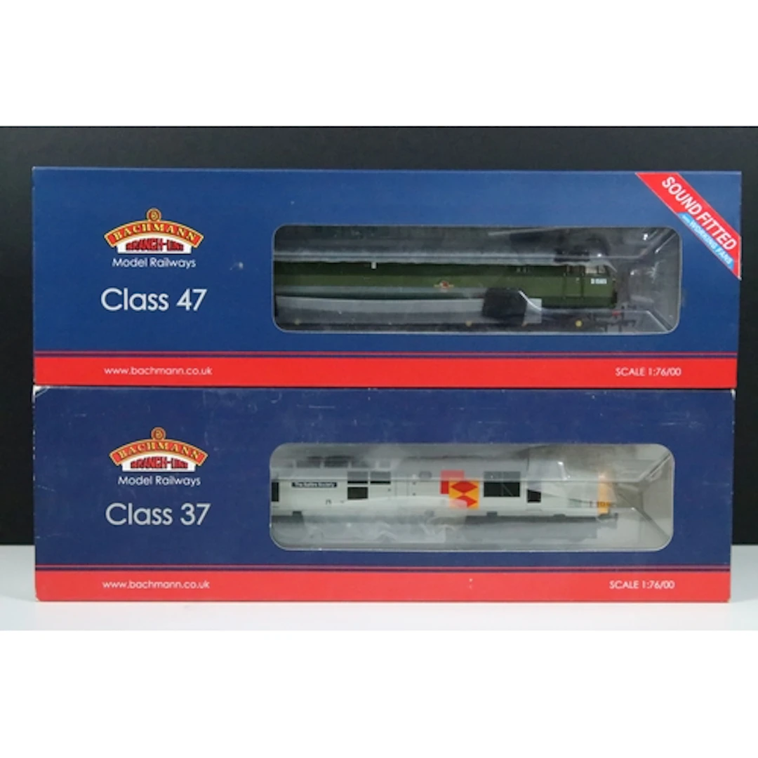 Two boxed Bachmann OO gauge locomotives to include 35-410SFX...