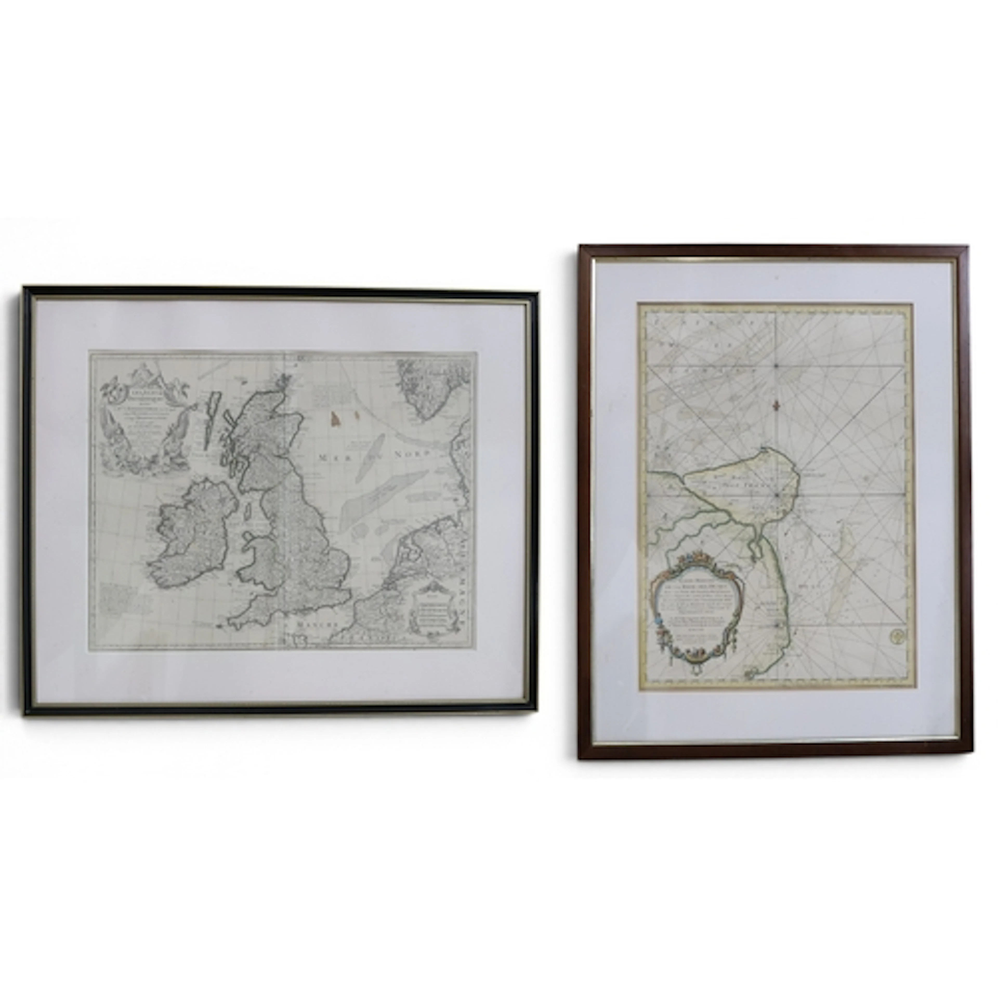 CARTOGRAPHY De L'Isle (Guillaume) Les Isles Britannique...