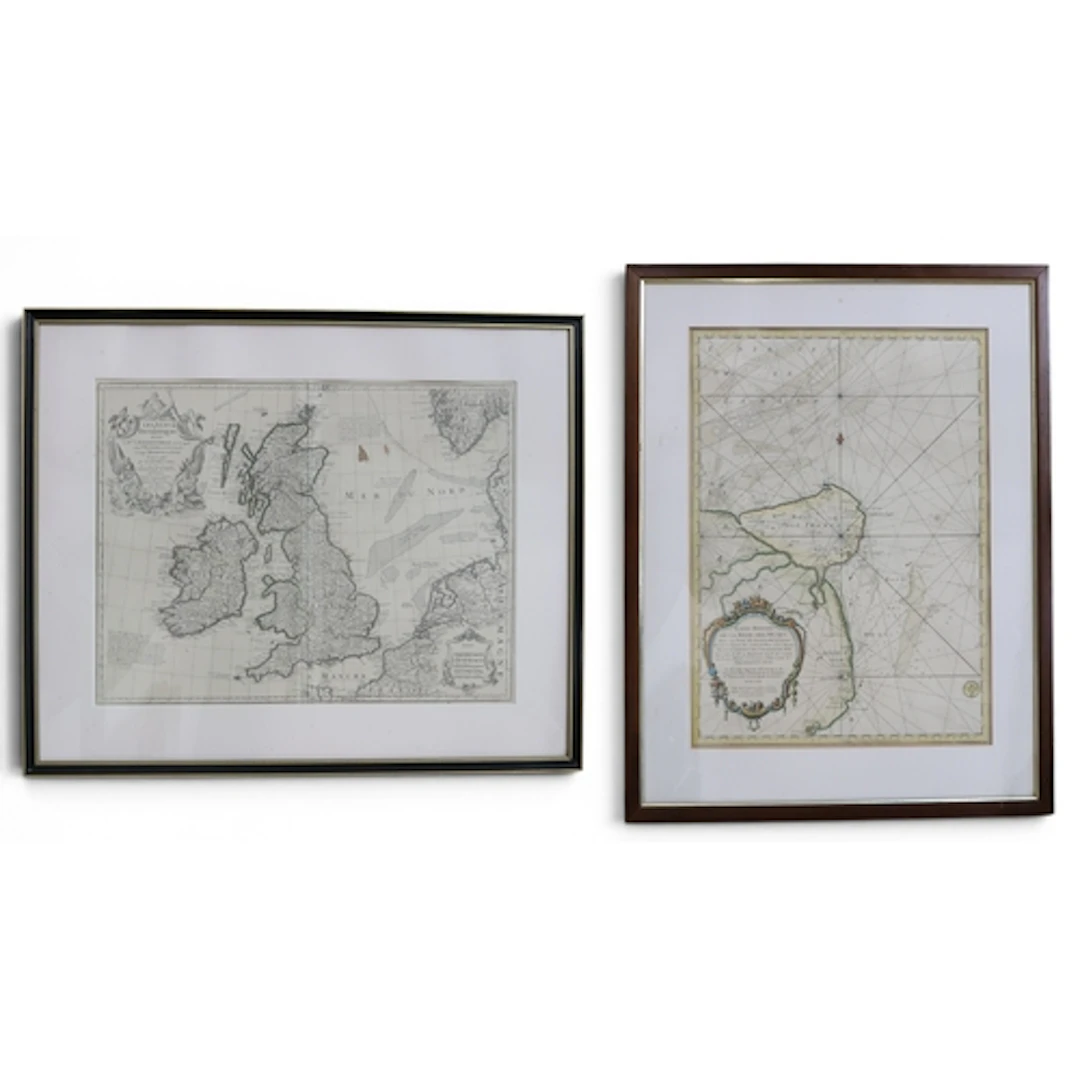 CARTOGRAPHY De L'Isle (Guillaume) Les Isles Britannique...