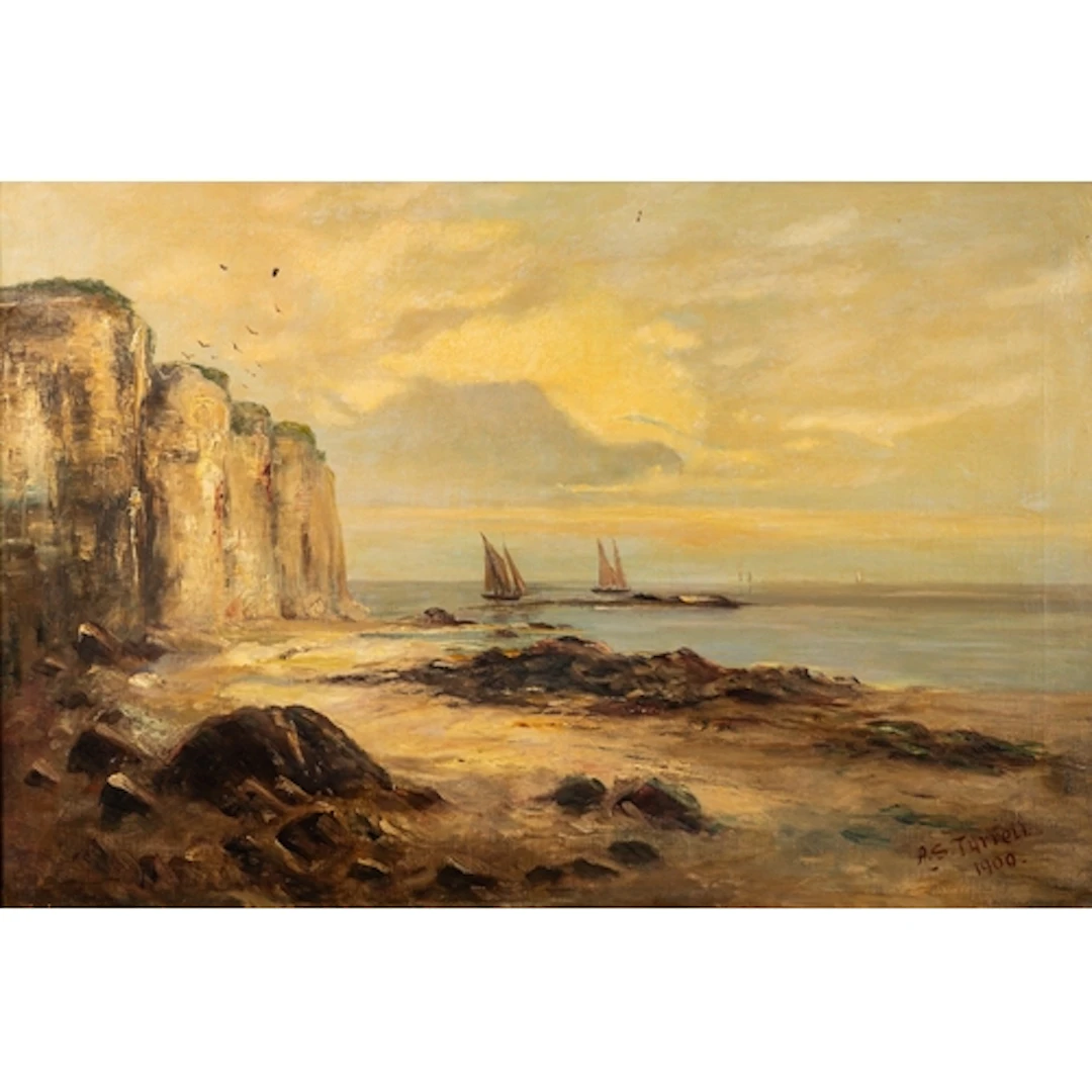 A S Turrell / Tyrrell (?) (Late 19th / early 20th Century) -...