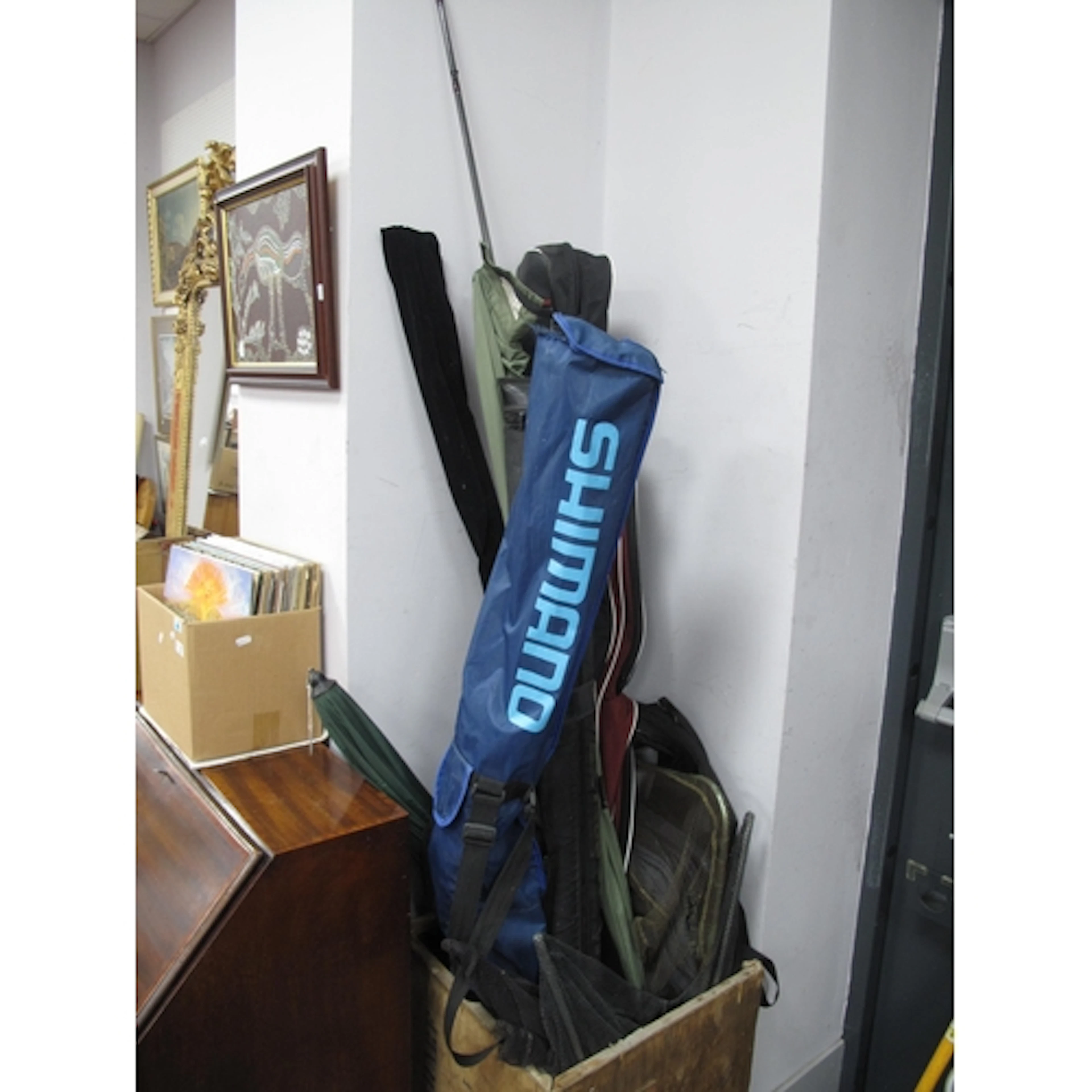 Fishing - Tricast holdall. North Western carbon pike rod, um...