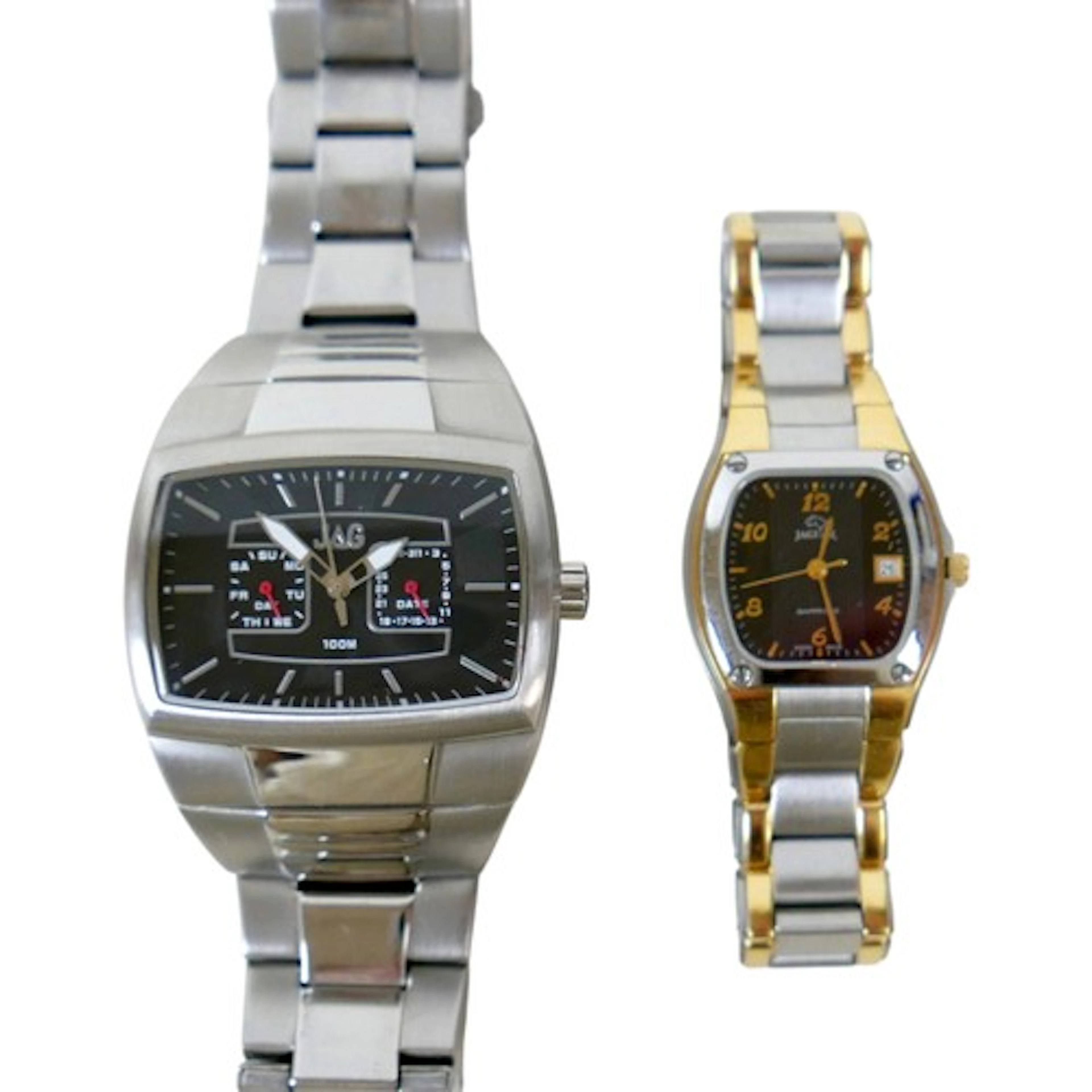 A Gentleman's JAG wristwatch, with box and papers, together ...