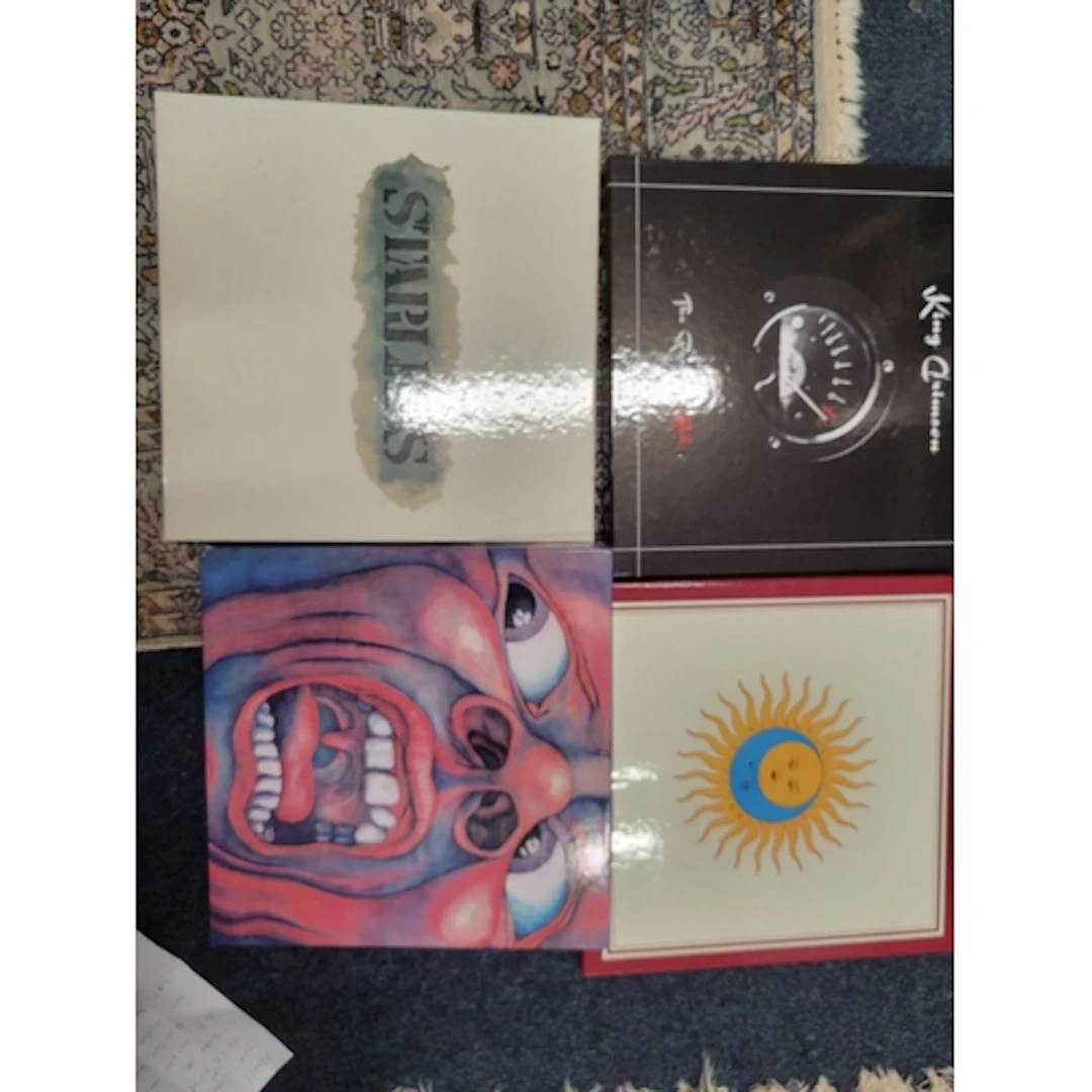 Four King Crimson CD/Booklet boxsets to include In The Court...
