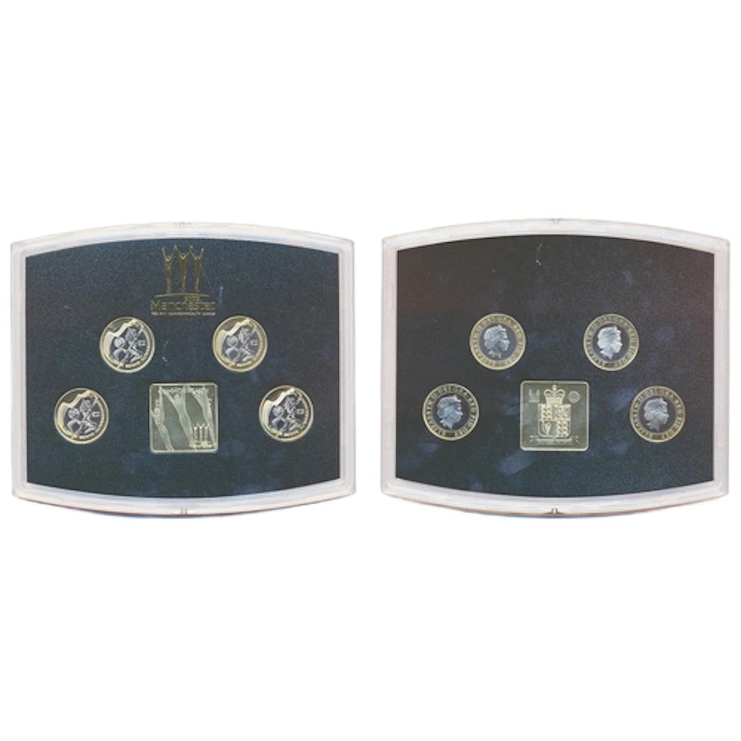 2002 Commonwealth Games proof FDC £2 set of 4. (R)