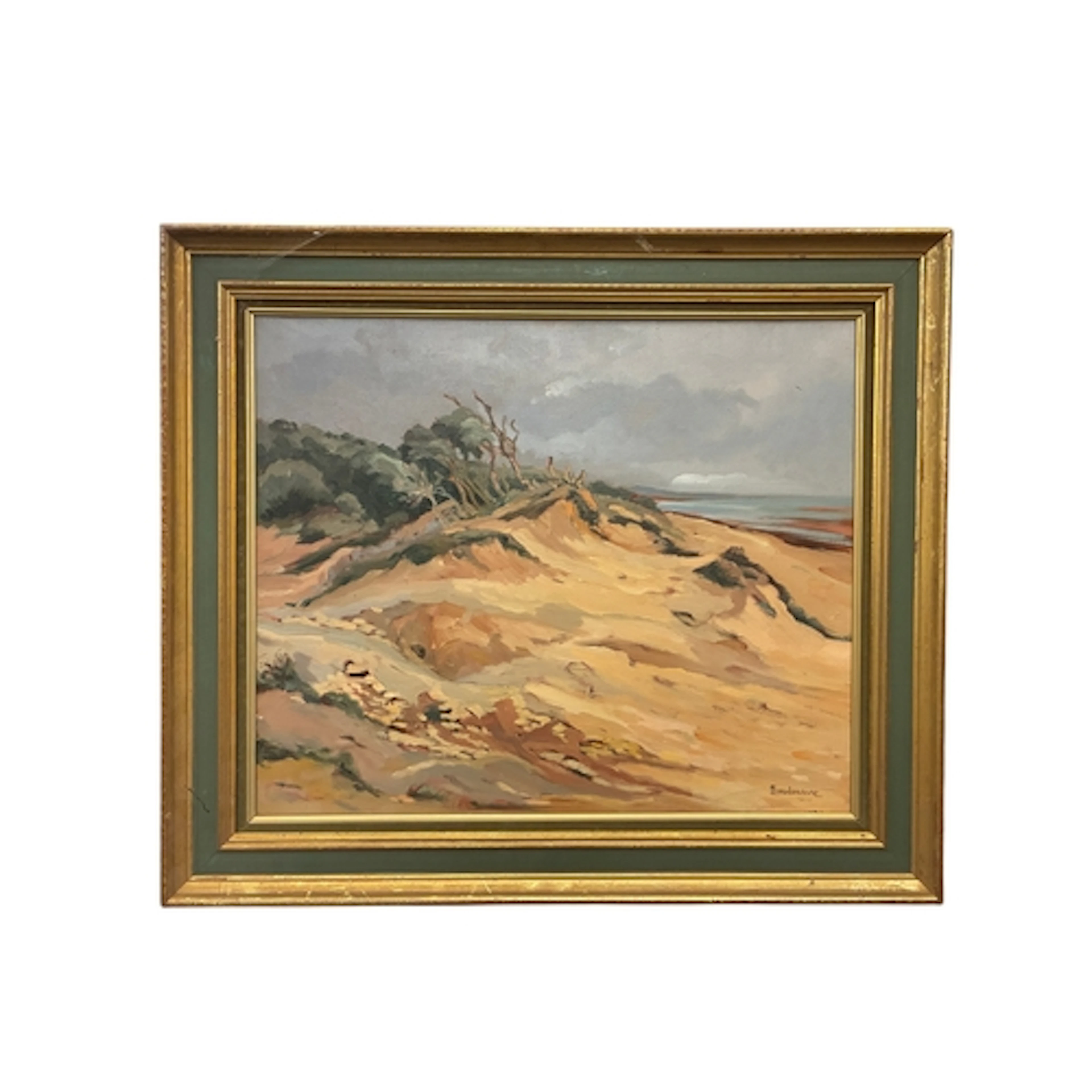 Georges Bordonove (French, 20th Century) - Windswept sand du...