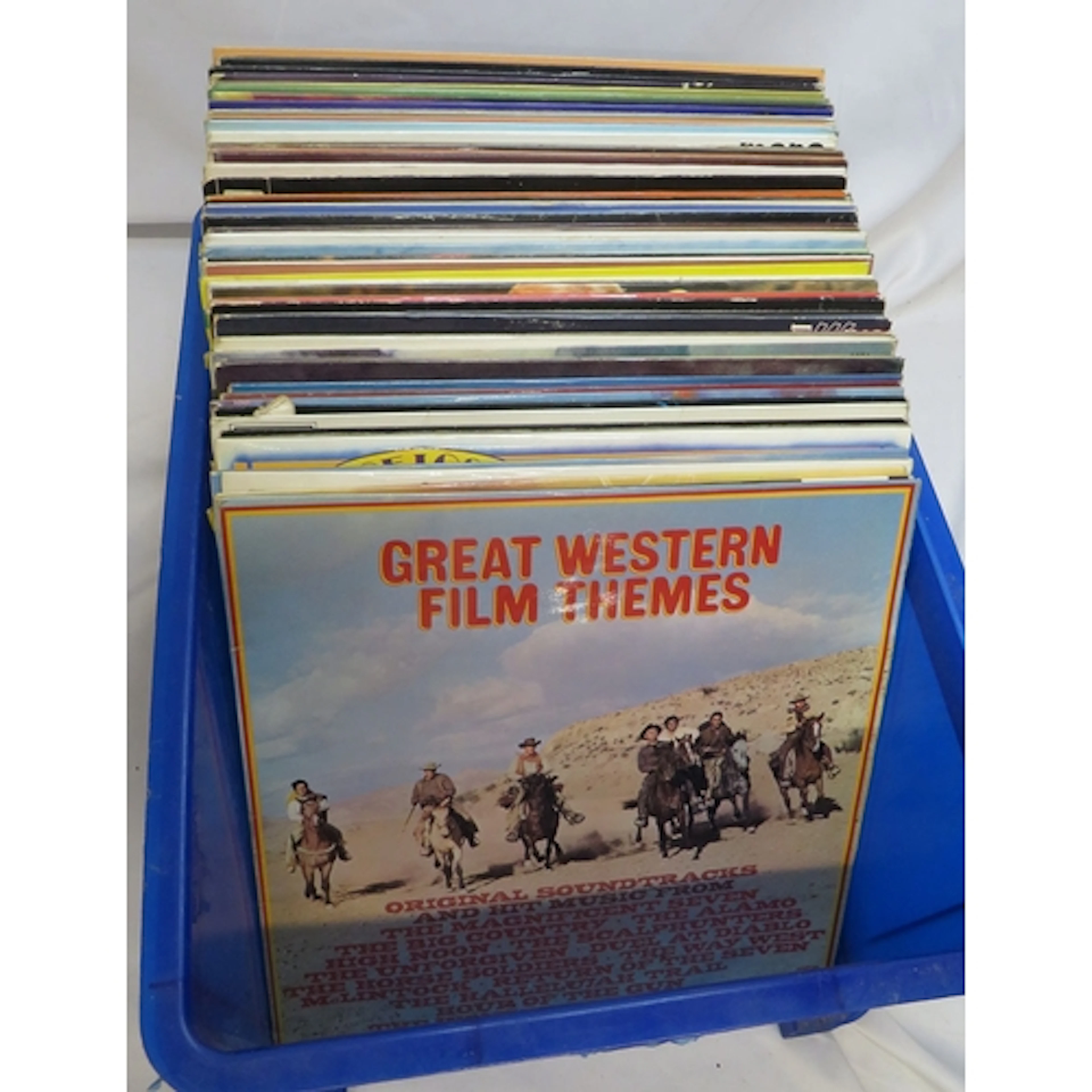 Records/Vinyl/Albums 33rpm incl. Great Western Film Themes, ...