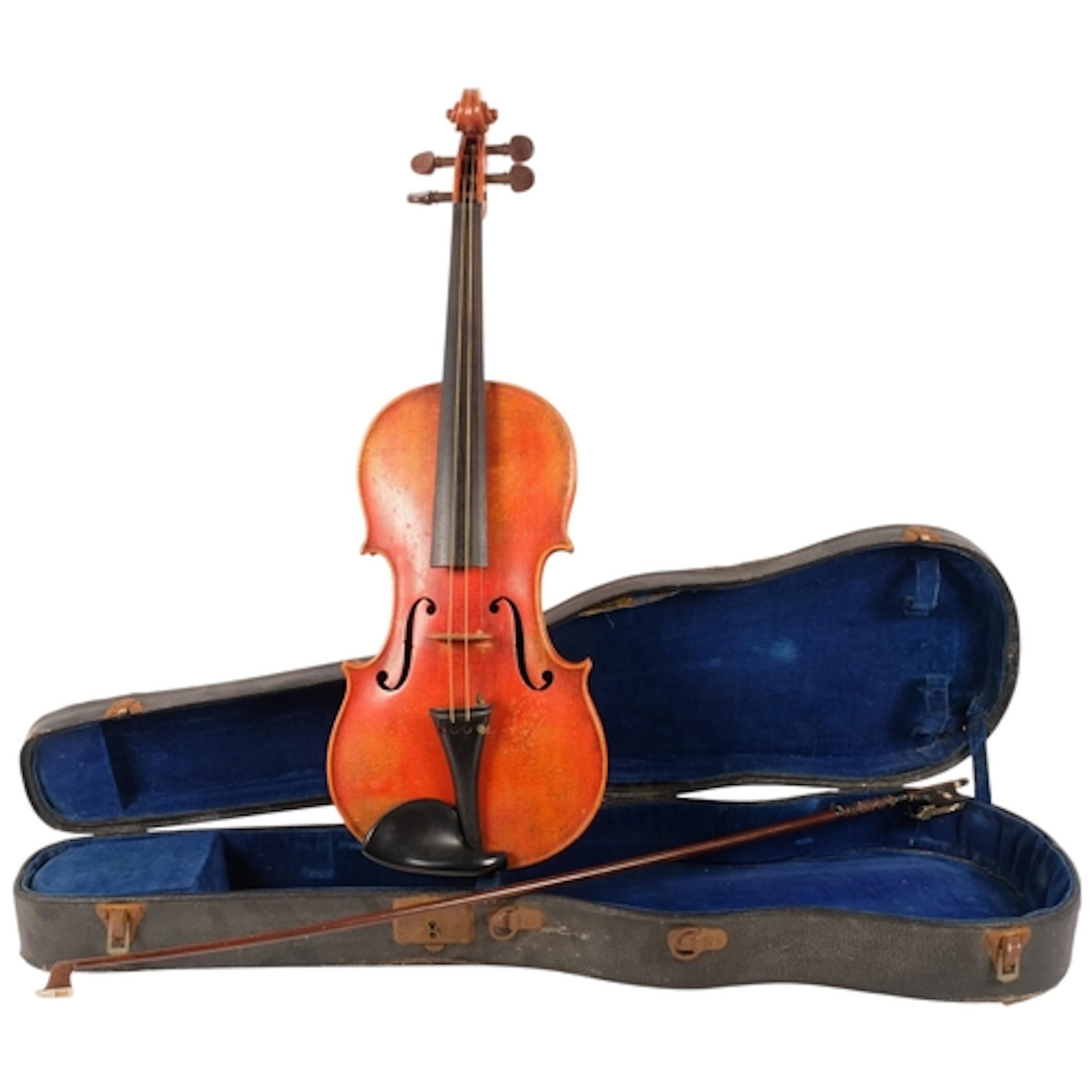 An Antique cased violin