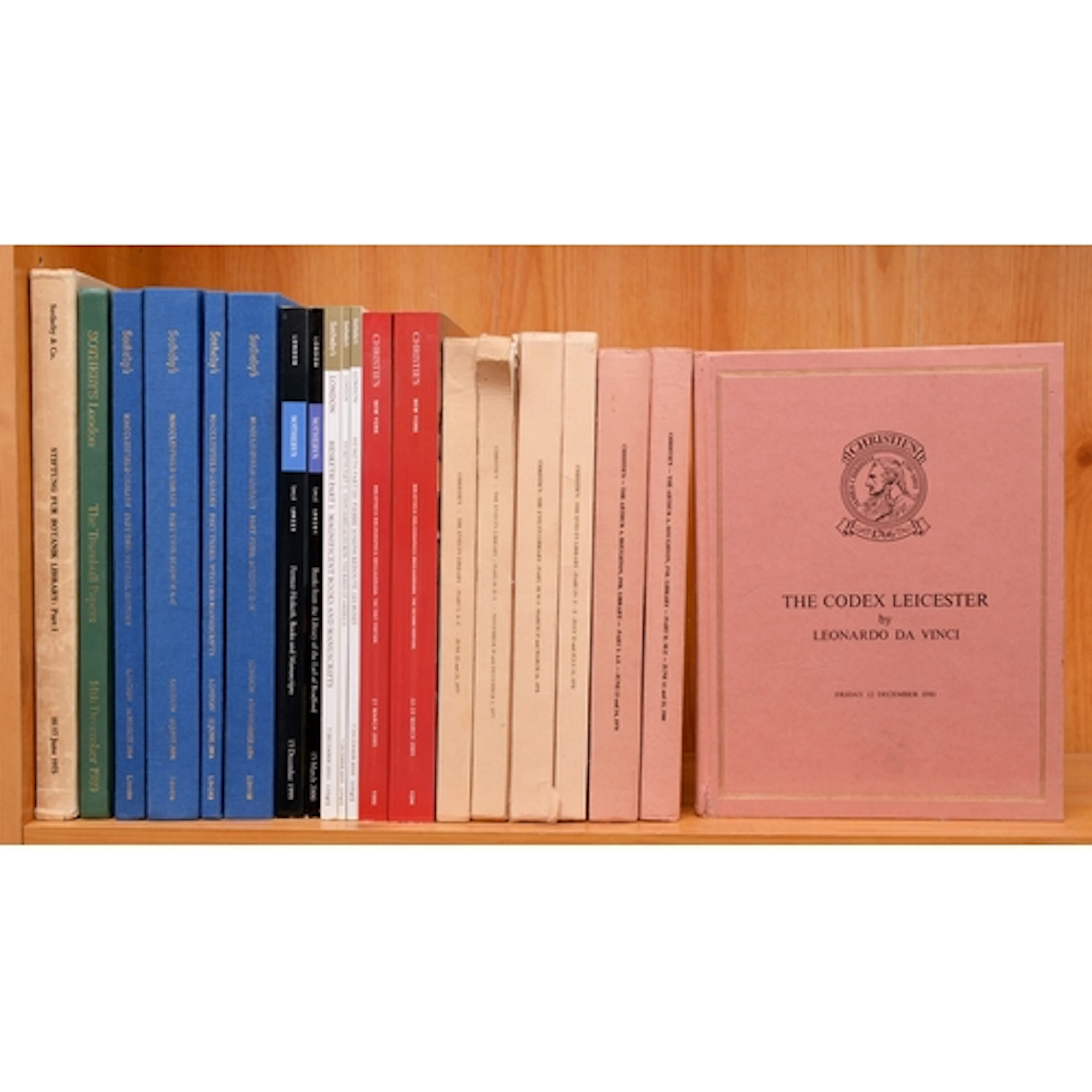 Book Auction Catalogues. Christie's:~ The Evelyn Library, Pa...