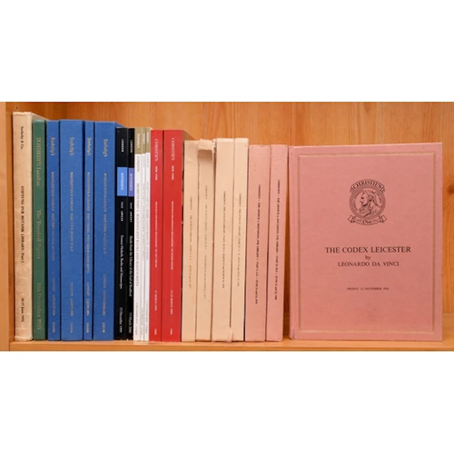 Book Auction Catalogues. Christie's:~ The Evelyn Library, Pa...