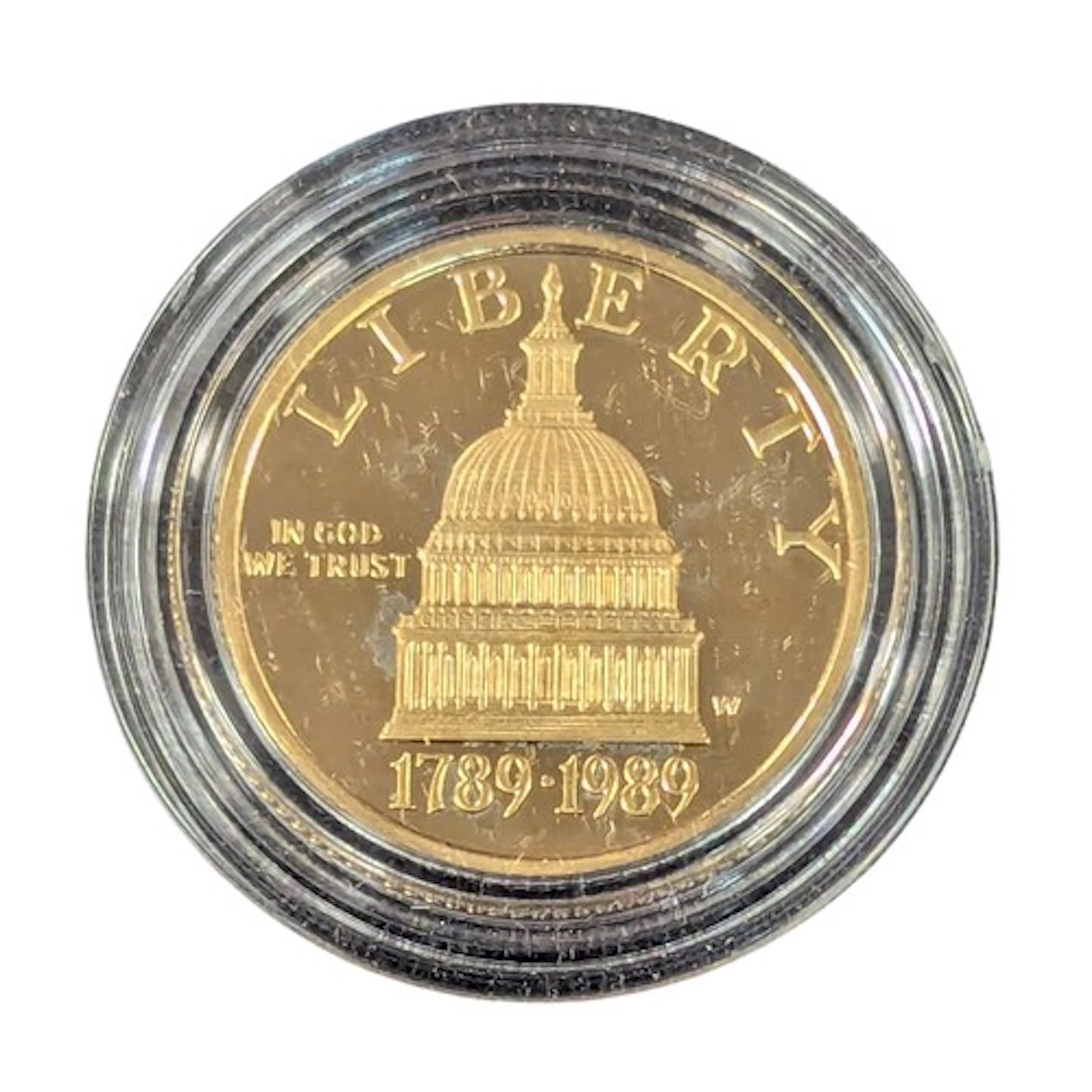A United States of America gold $5 bicentennial of congress ...