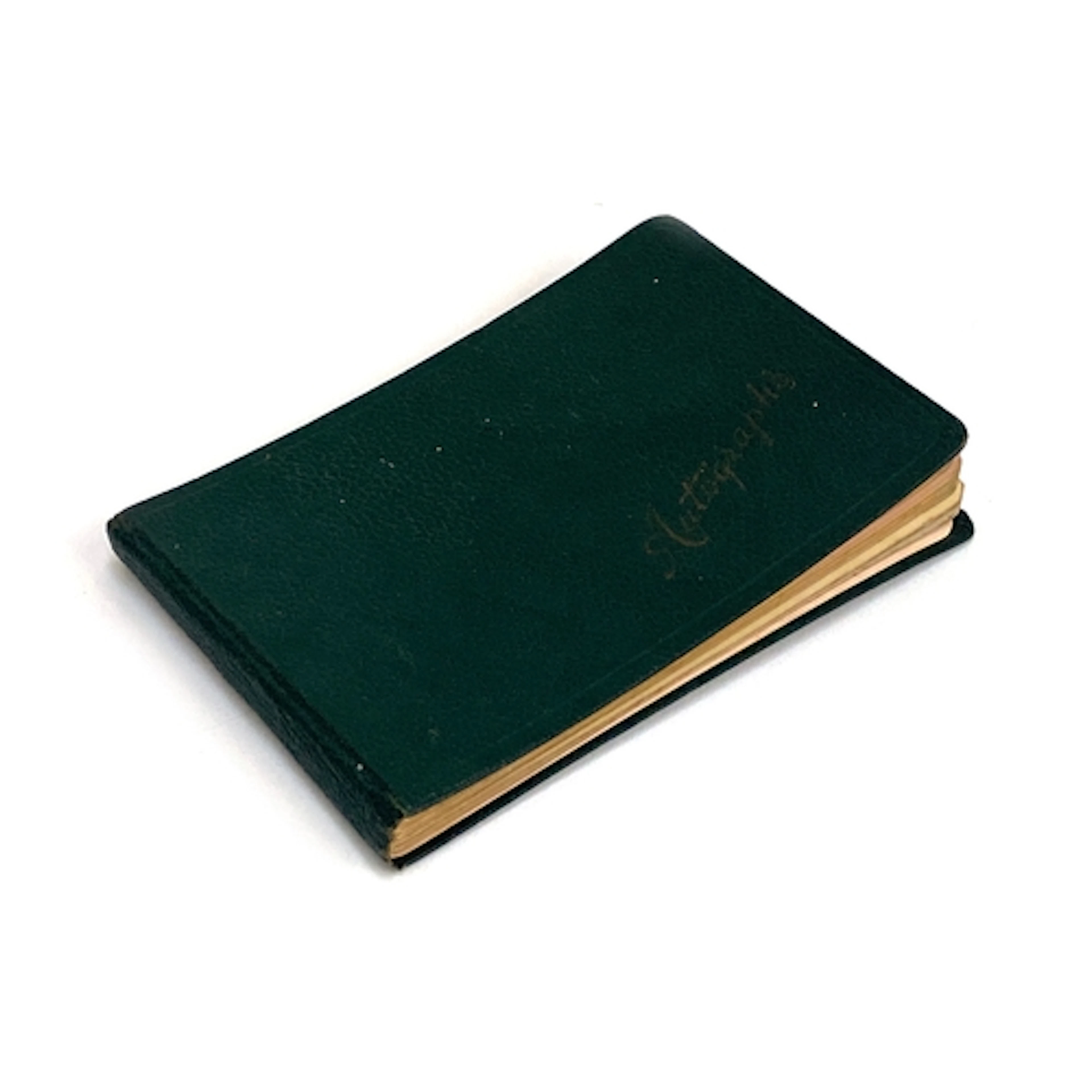 AUTOGRAPH BOOK. 1950s. The usual mixture of competent drawin...