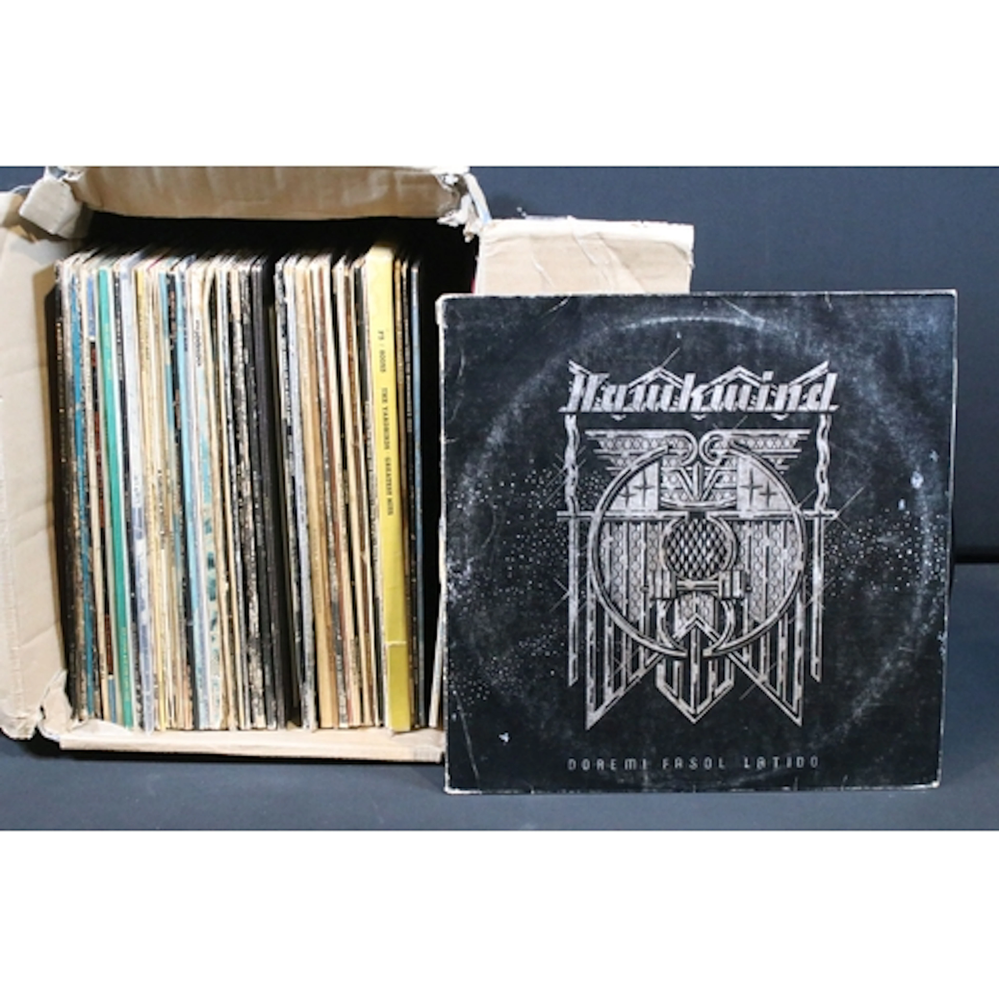 Vinyl - Over 50 Rock & Pop LPs to include Hawkwind, Grateful...