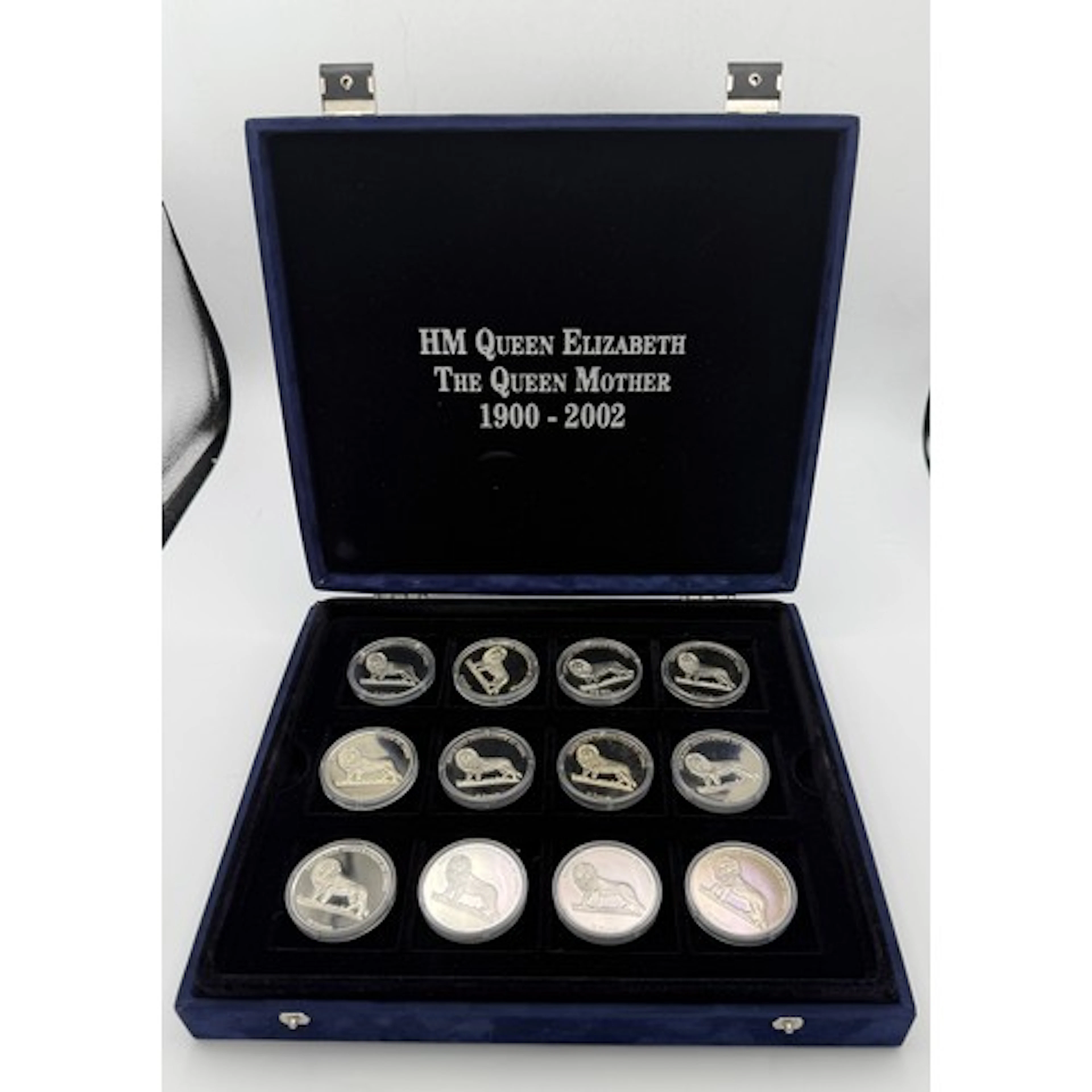 Republique of Congo 10 francs Automobiles 2002 coins x 12, a...