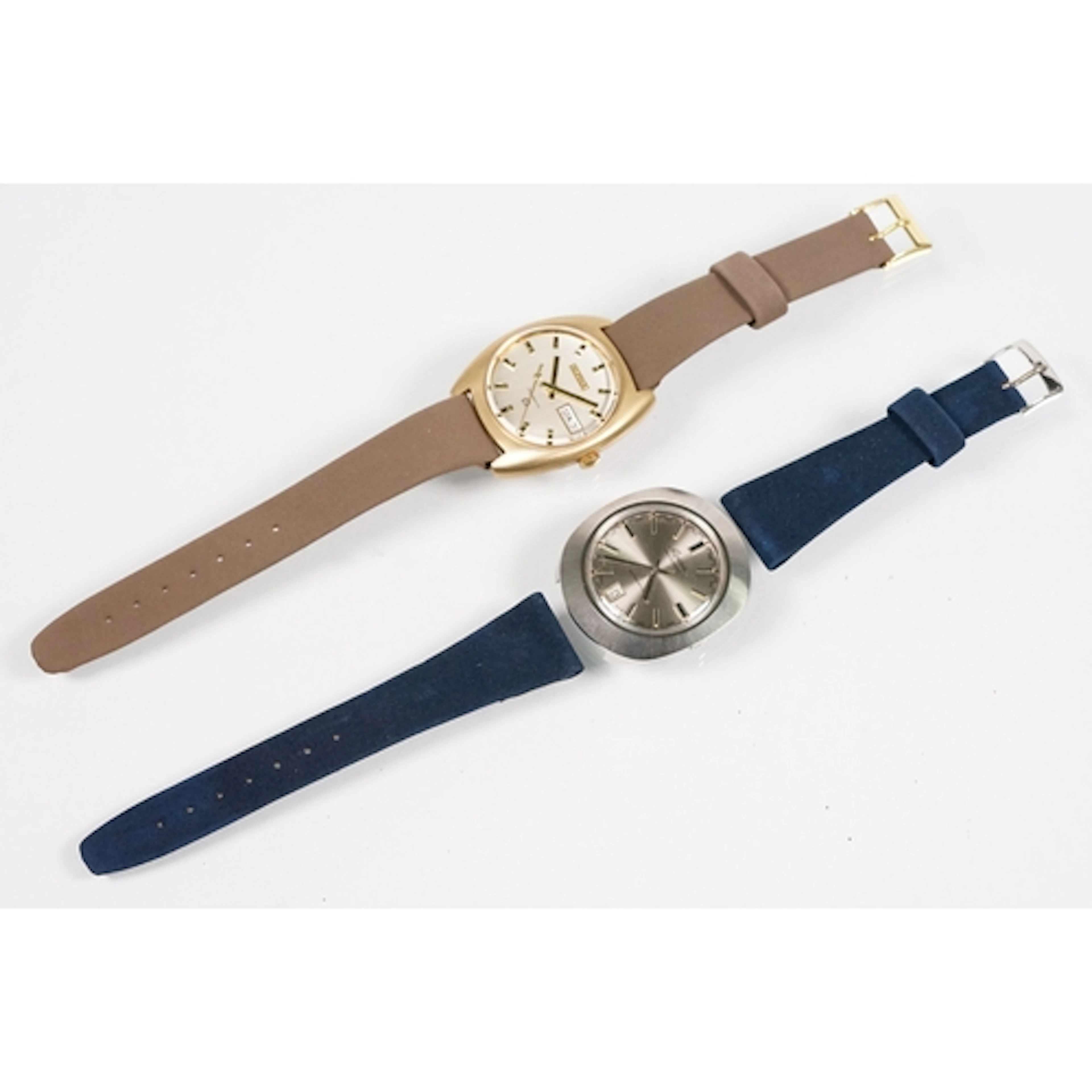 Two gents Alpina Swiss made automatic watches to include a D...