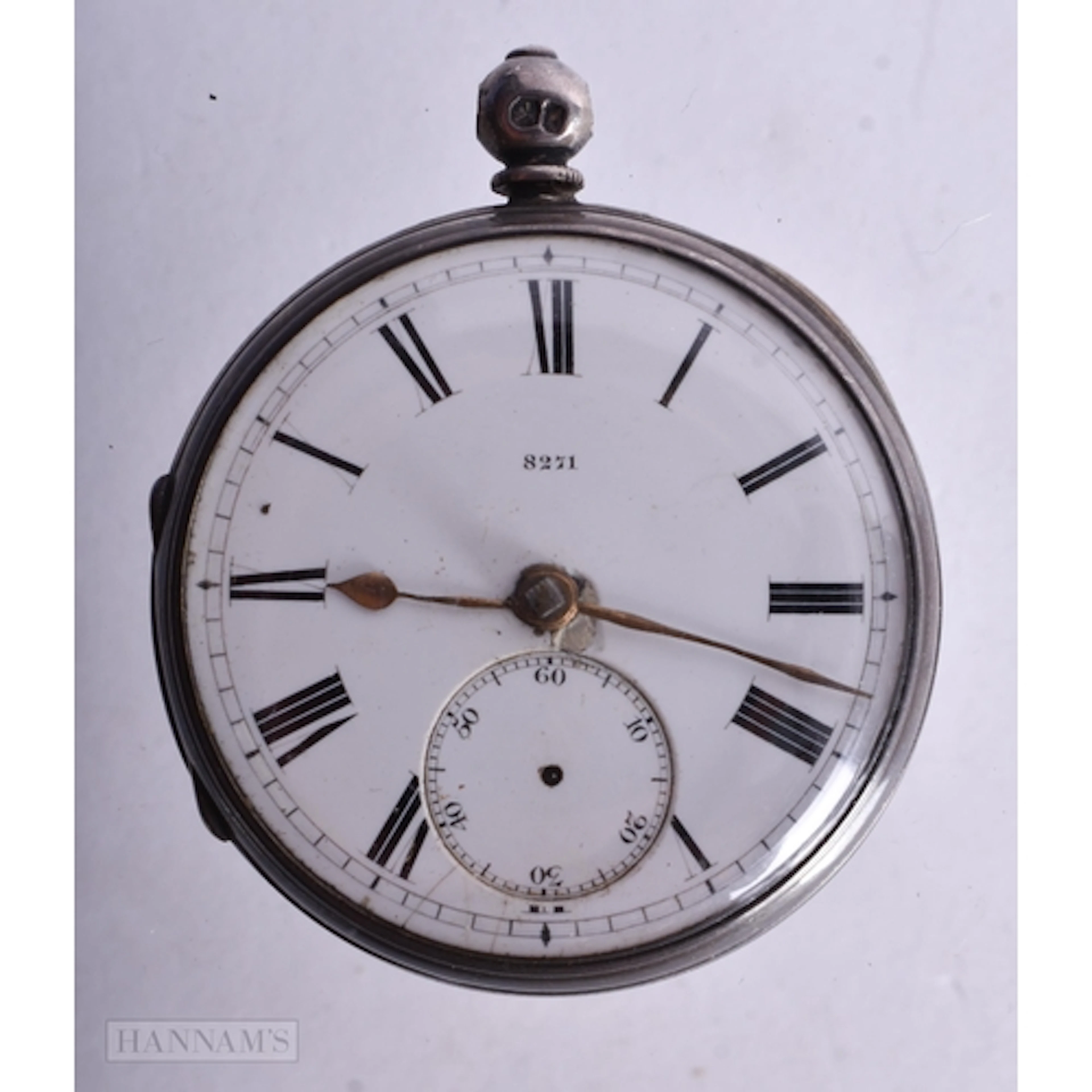 A Silver Cased Open Faced Pocket Watch. London Hallmarks. ...