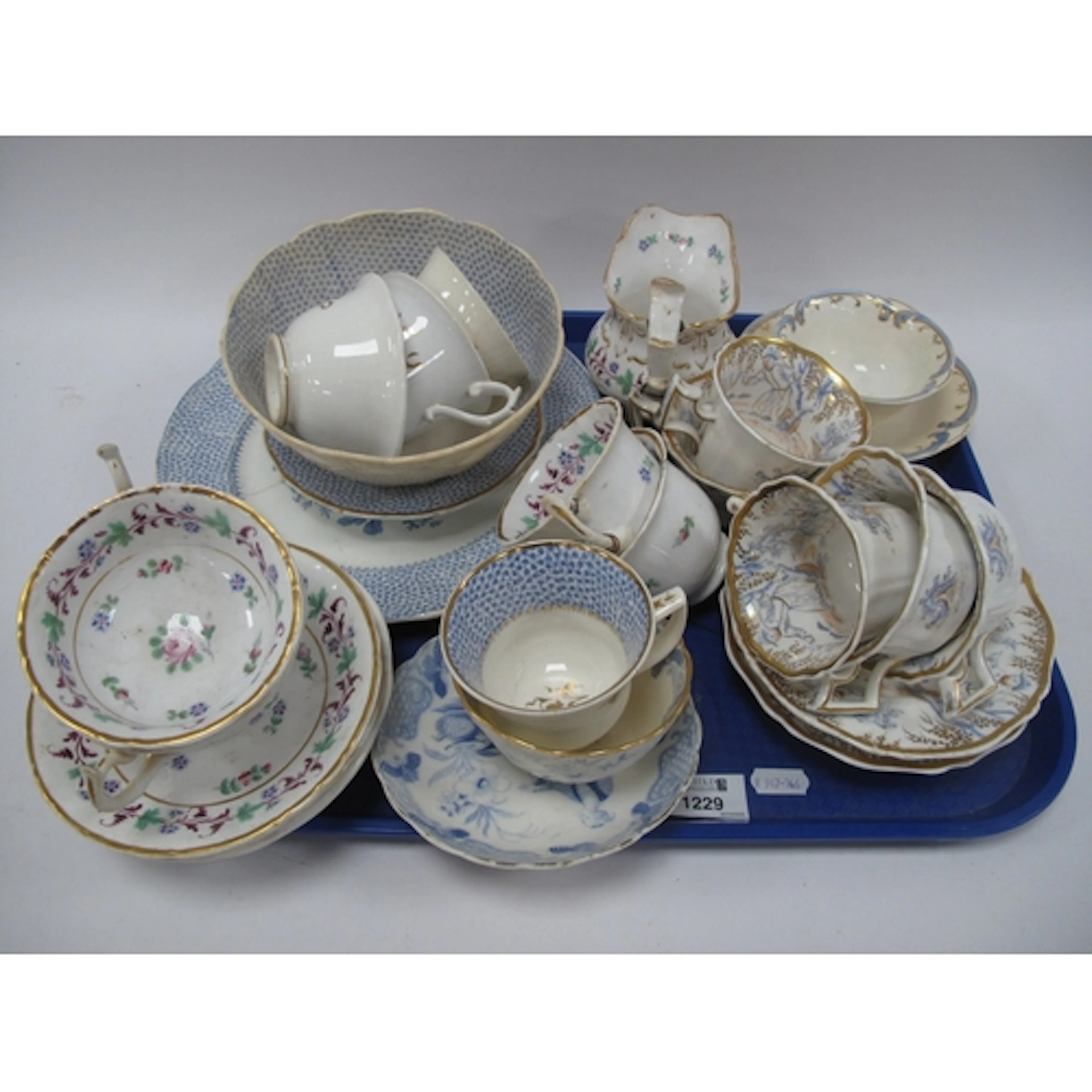 XIX Century Rockingham and Other Pottery, including 802, 125...