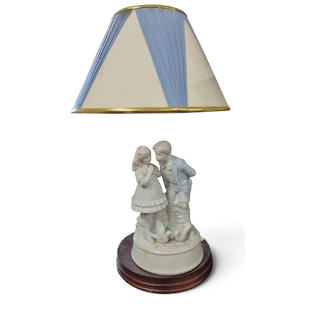 A good Pottery Table Lamp. H 40 cm approx.