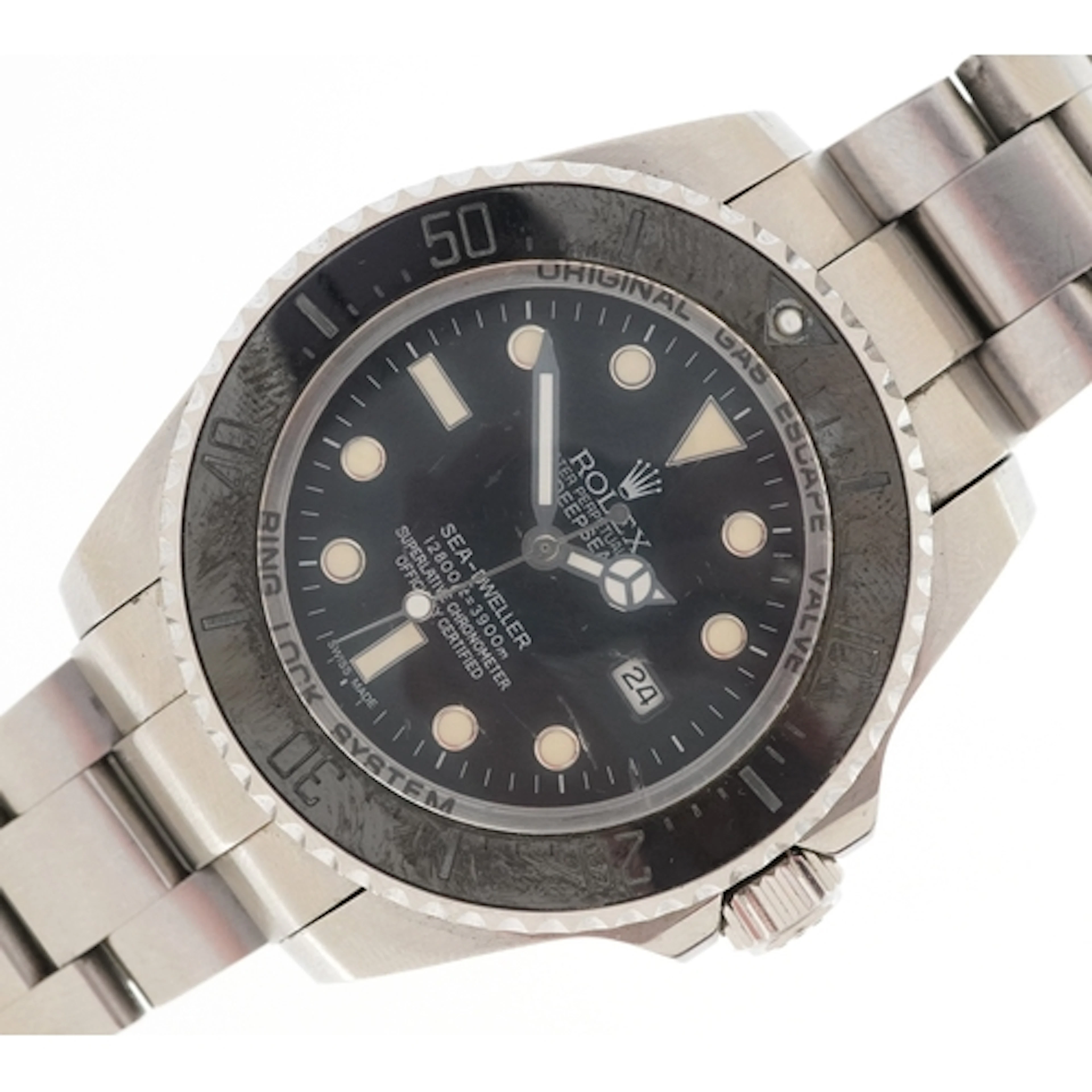 Rolex, gentlemen's Rolex Deepsea Sea-Dweller Oyster Perpetua...