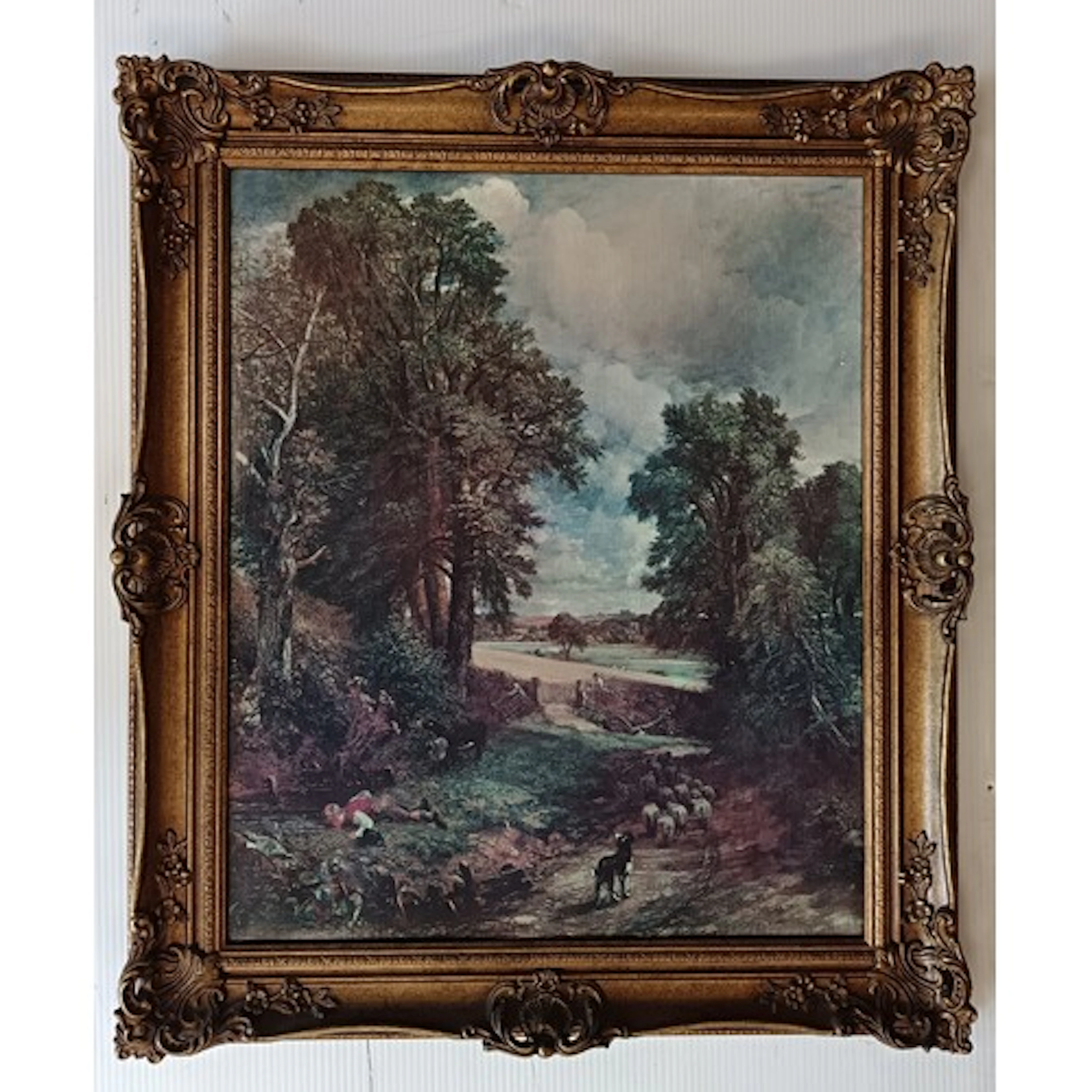 After John Constable: 'Cornfield' (framed print) Roy Edwards...
