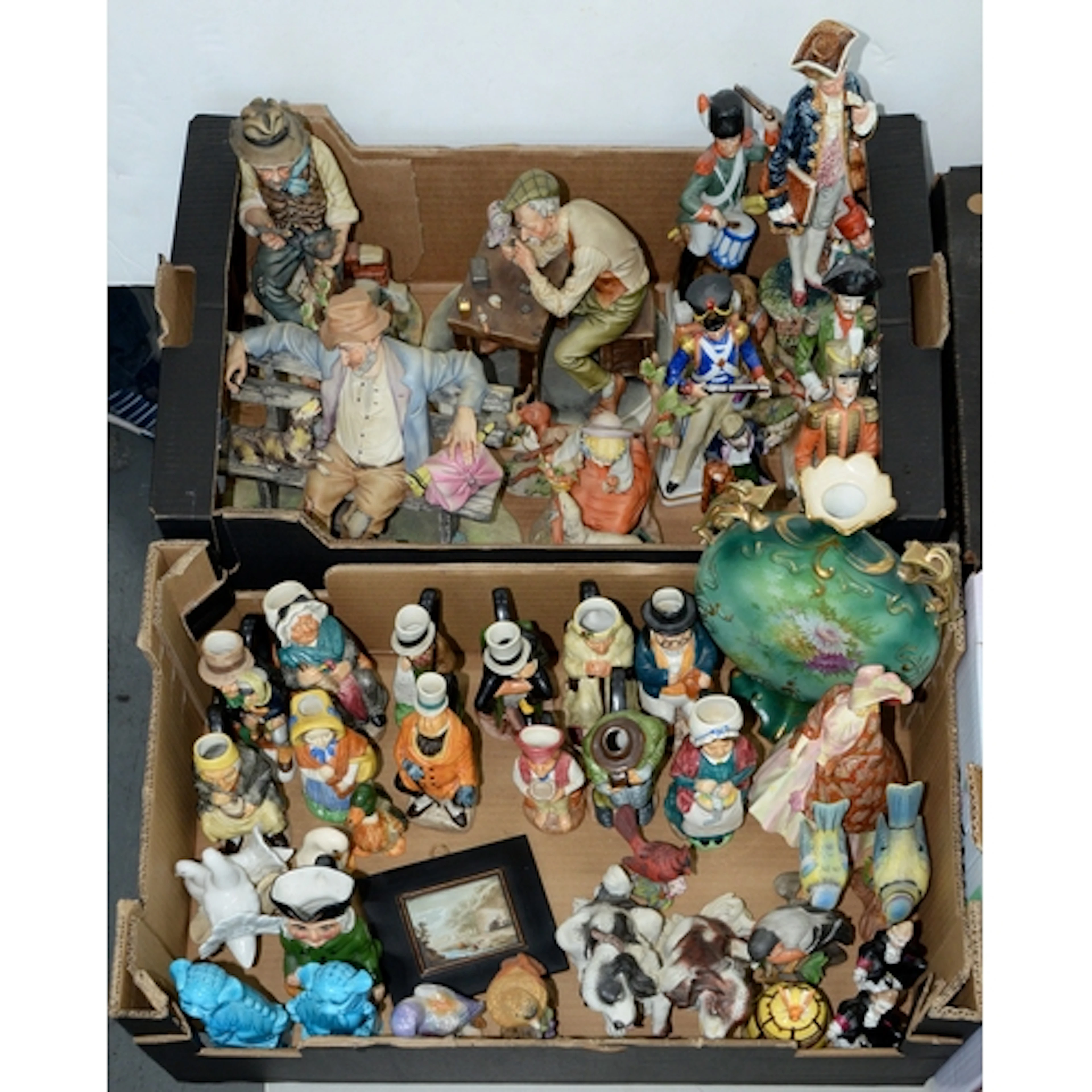 A set of Wood & Sons Charles Dickens Toby jug collection...