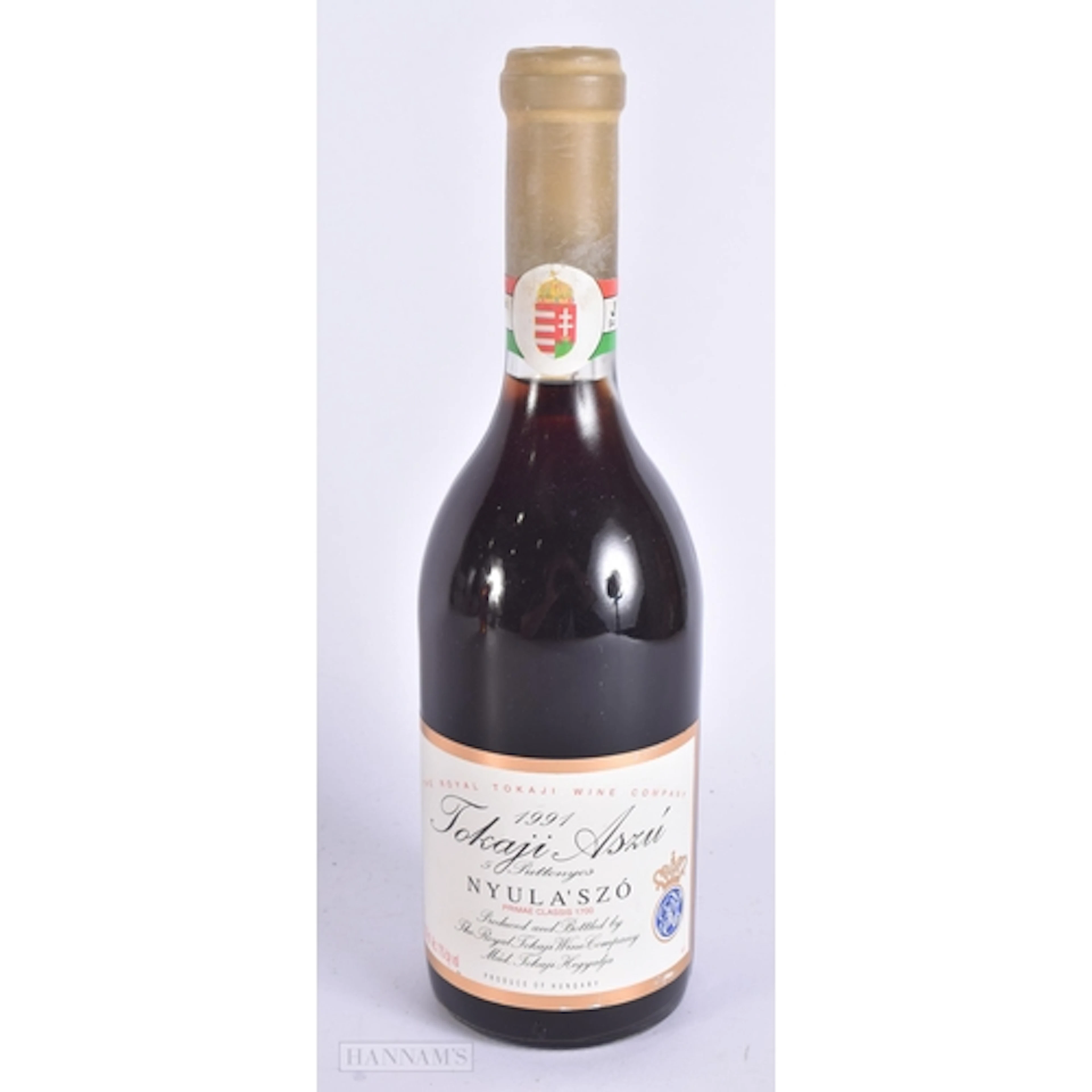 1991 ROYAL TOKAJI ASZU NYULASXO 5 PUTTONYOS HUNGARIAN. 50CL....