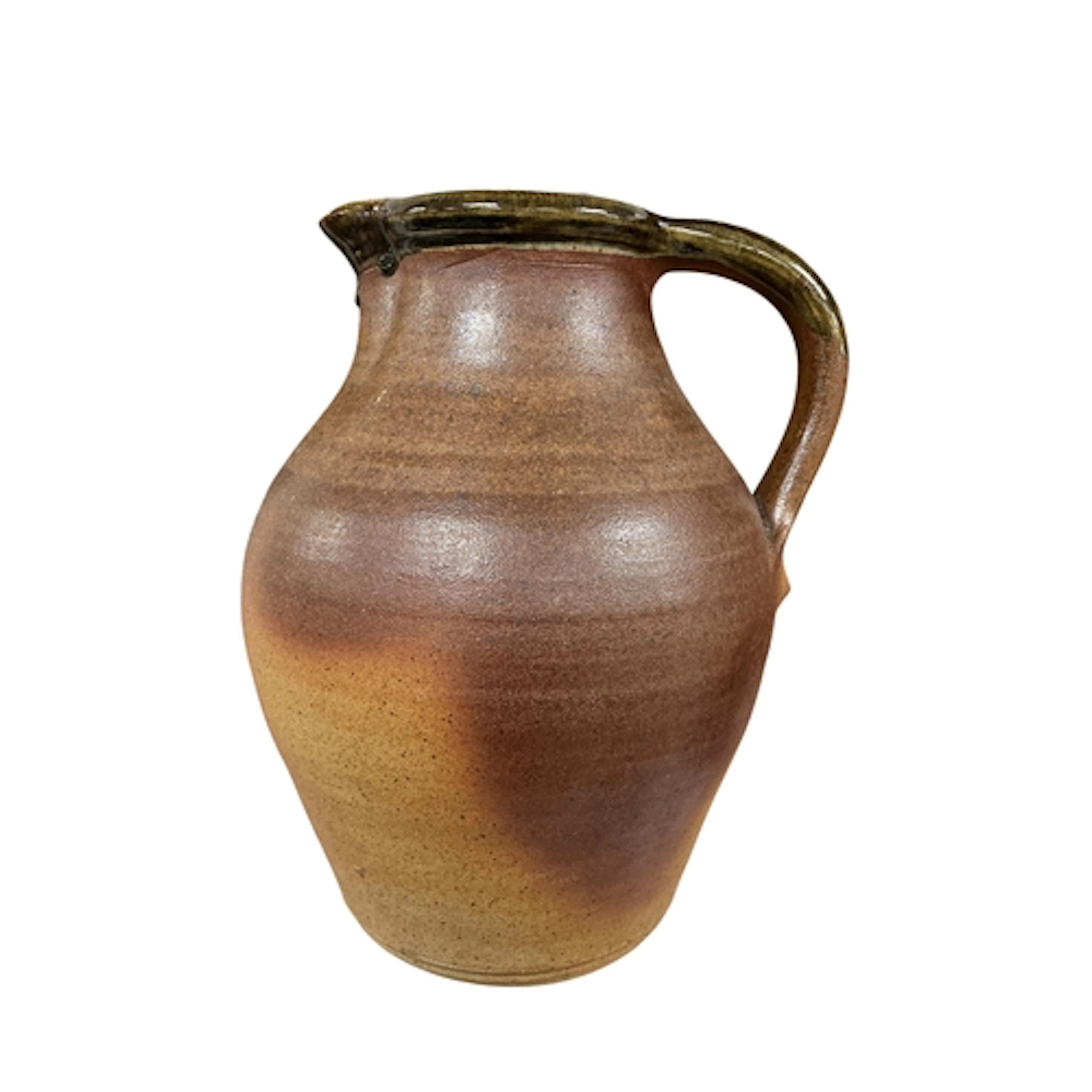 A John Leach Muchelney pottery jug, stamped to the base, 32c...