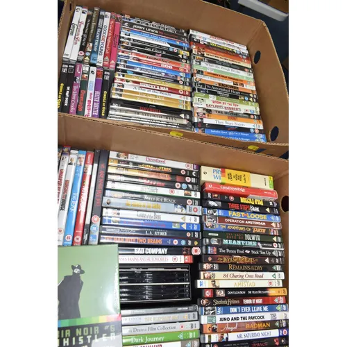Three Dvd THREE BOXES AND LOOSE DVDS AND BLU-RAY DISCS, a large quanti... | Barnebys