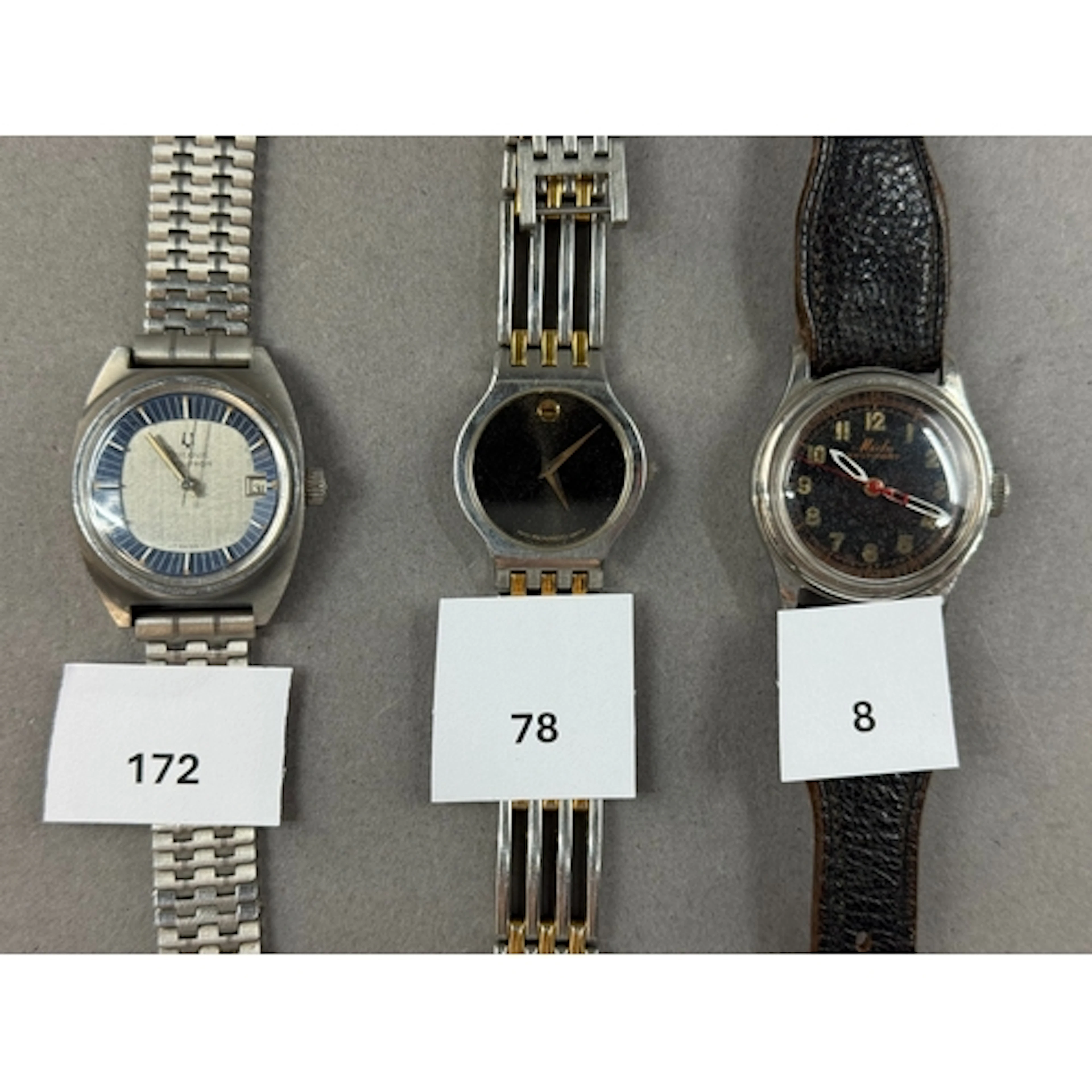 Watches: The DH Collection part 1 - Mido boys size/ladies Mu...