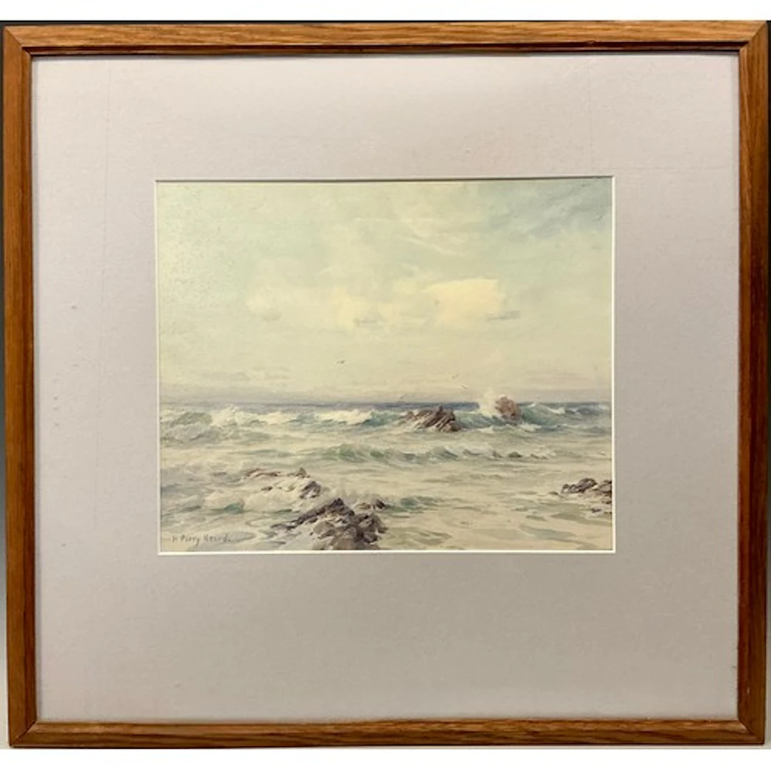 Hugh Percy Heard (British, 1866-1940) Where the Shore meets...