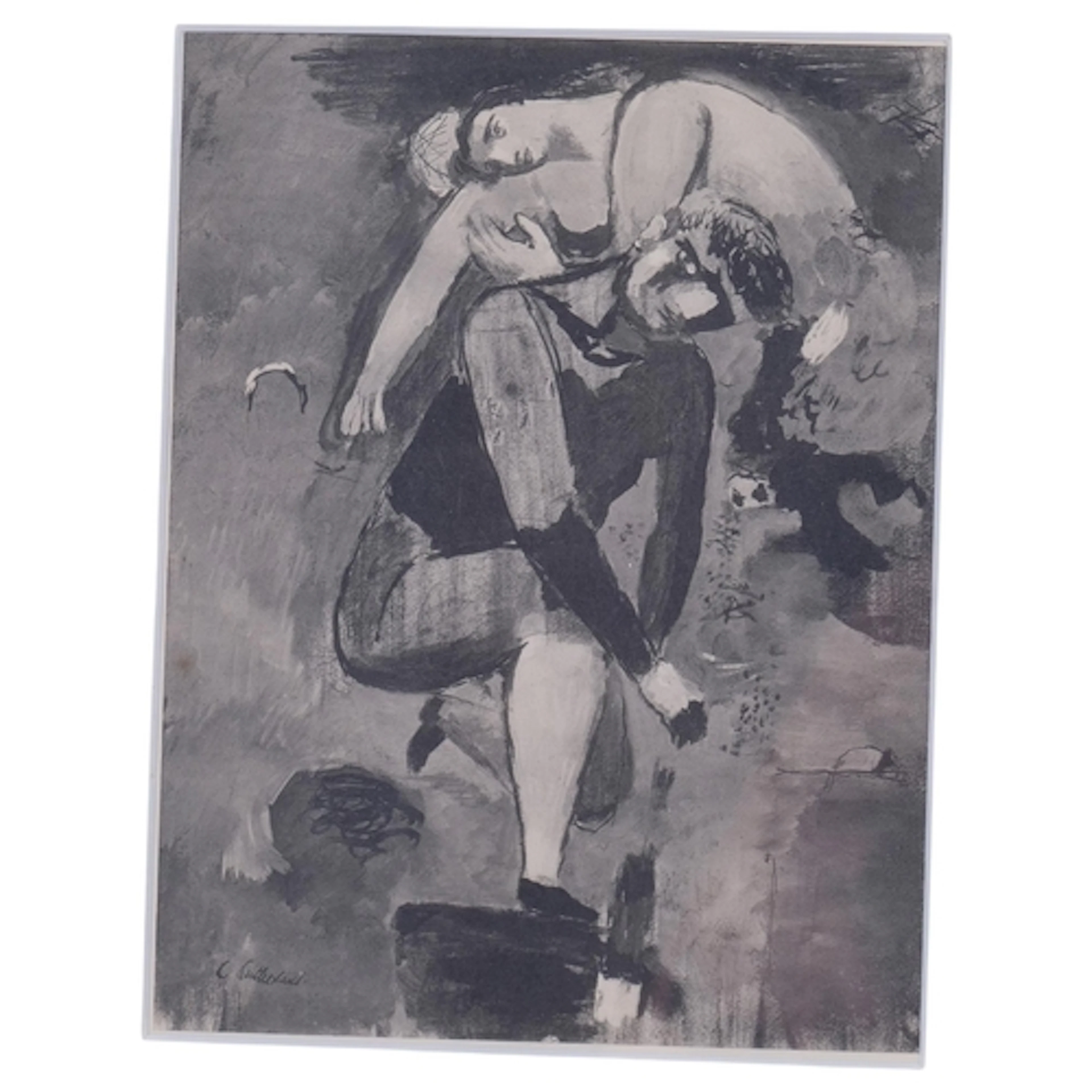 Graham Sutherland (1903-1980), collotype of gouache on paper...