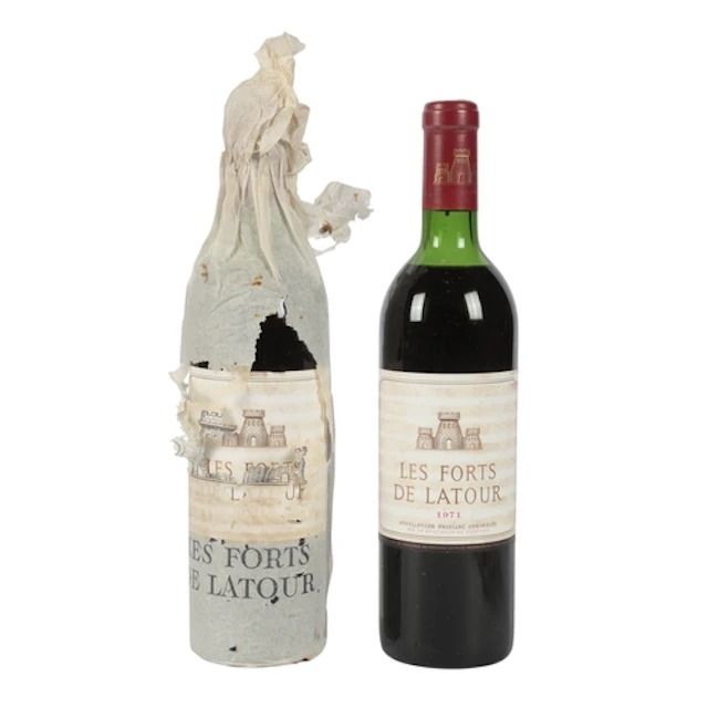 1971 Chateau Latour 'Les Forts de Latour', Pauillac, France ...