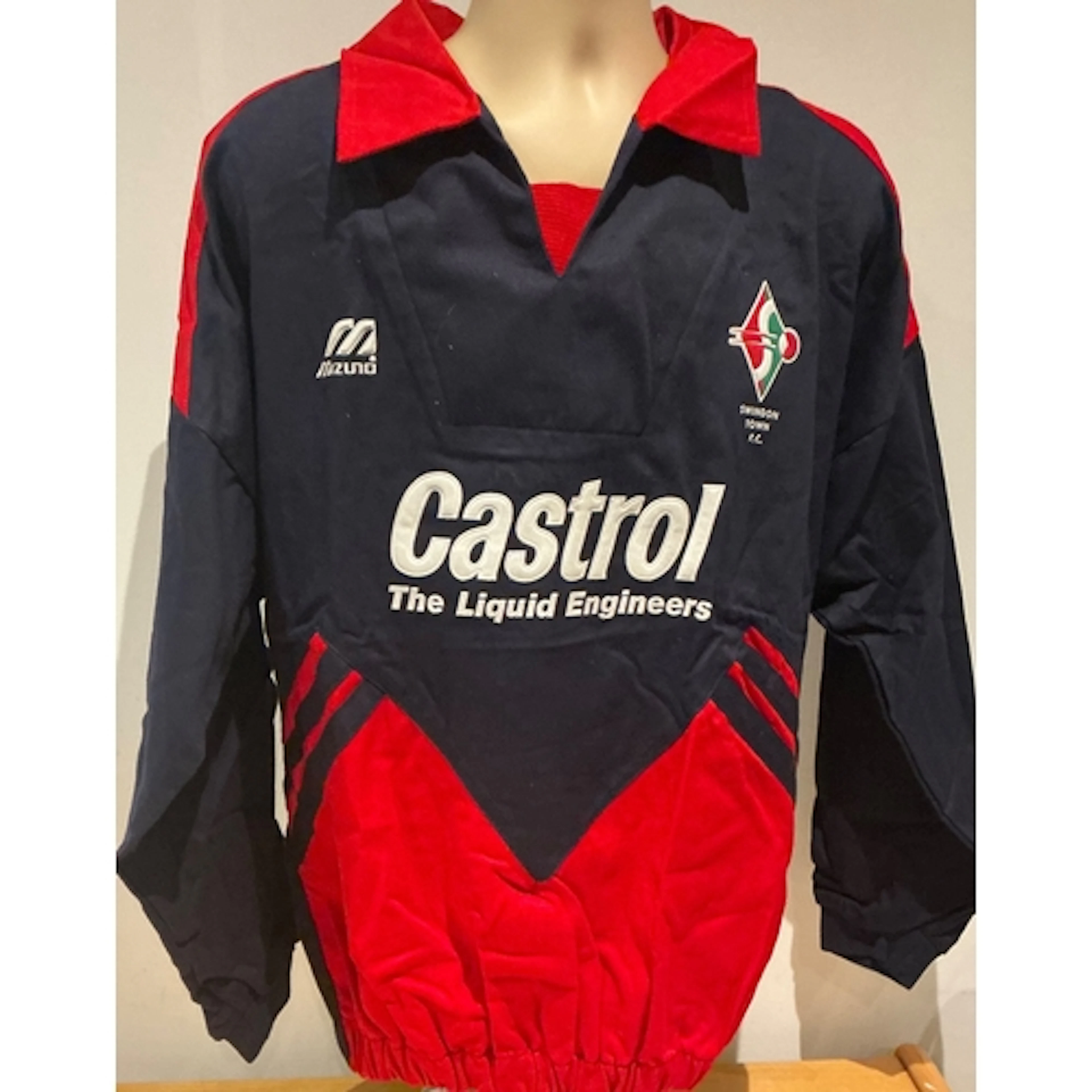 Swindon Town 1995 - 1996 Player Issue Tracksuit Top: Unused ...