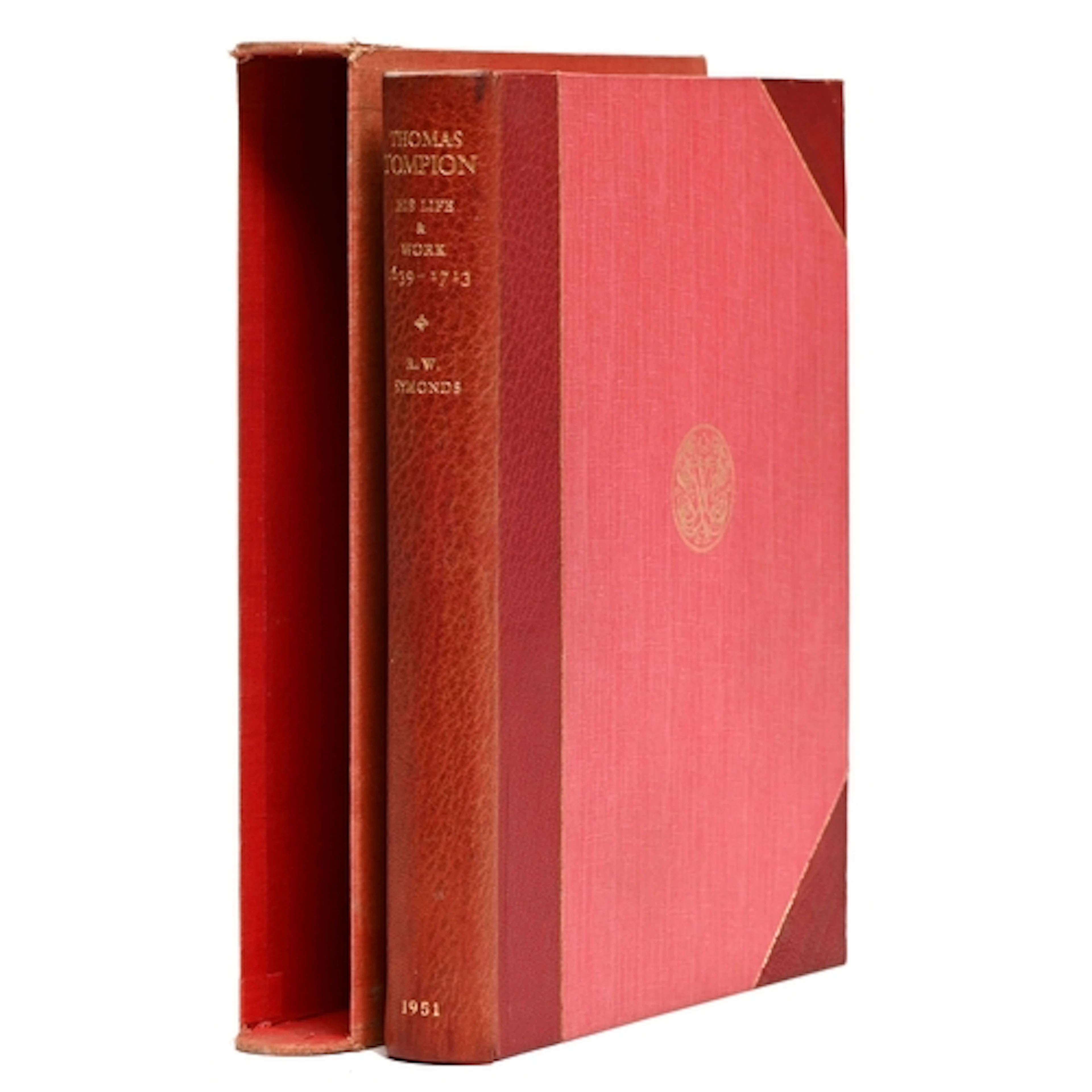 Horology. Symonds (R.W., FRIBA), Thomas Tompion: His Life &a...