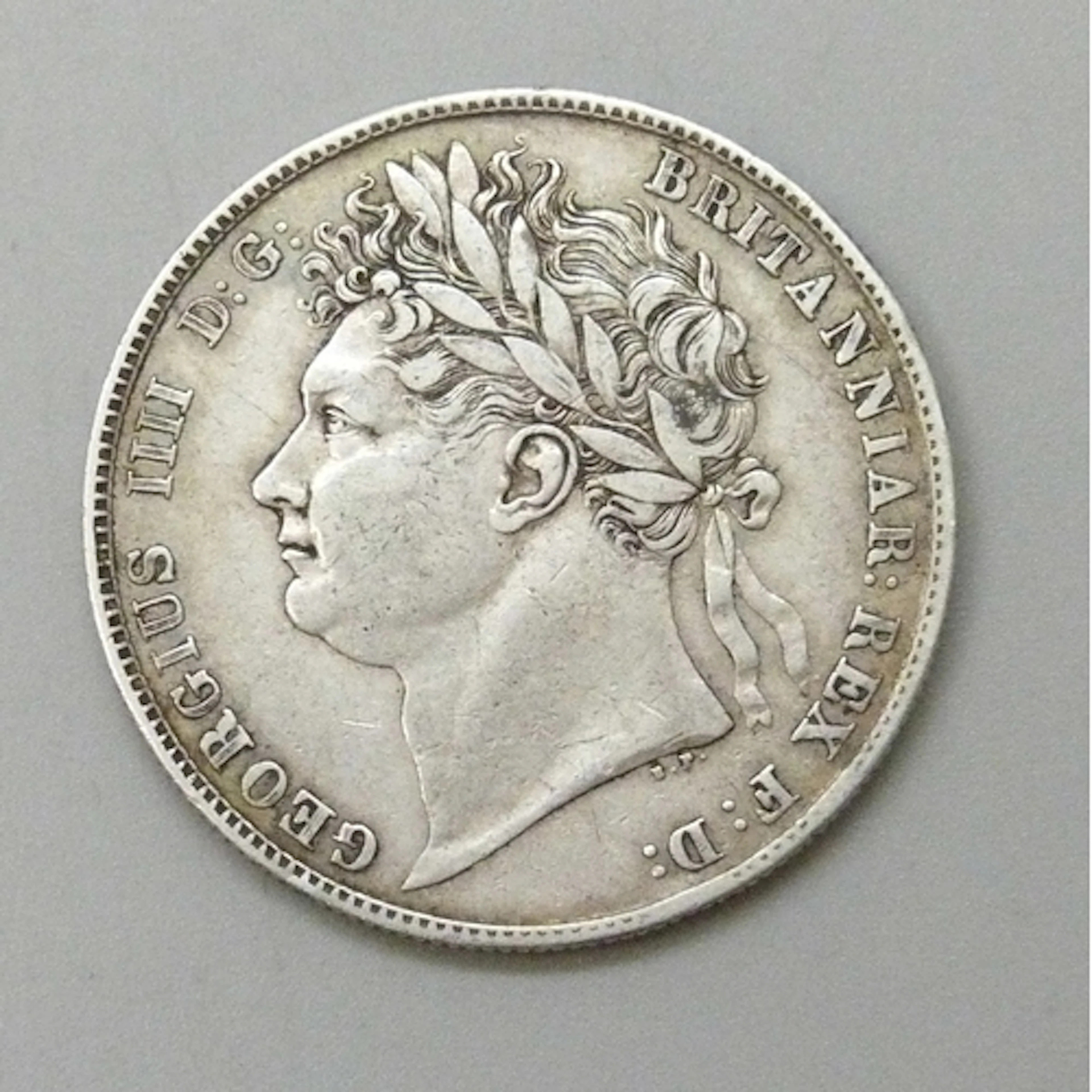 Coins - a George IV 1820 silver half crown