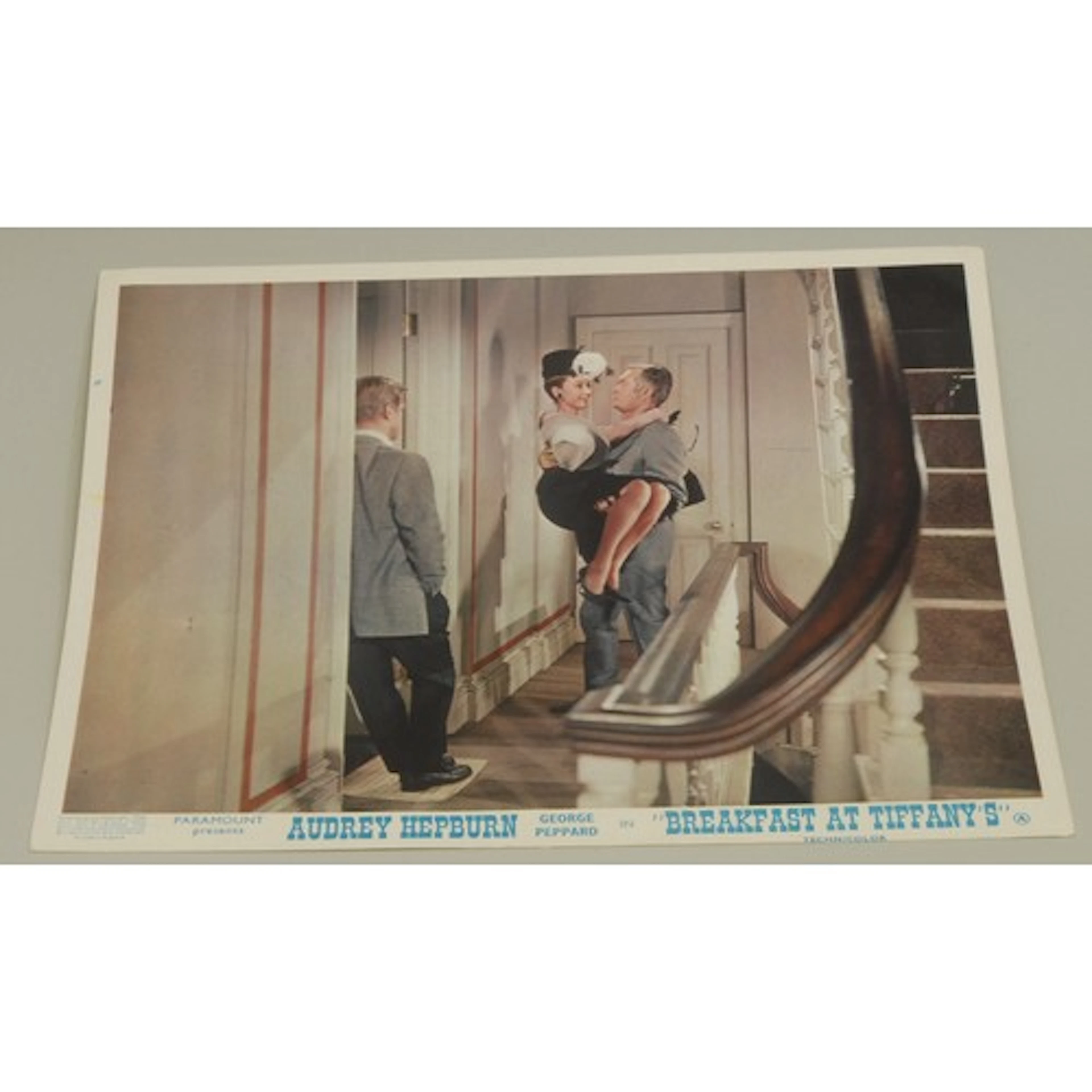 Movie Memorabilia - a mid-century Paramount lobby card, Brea...