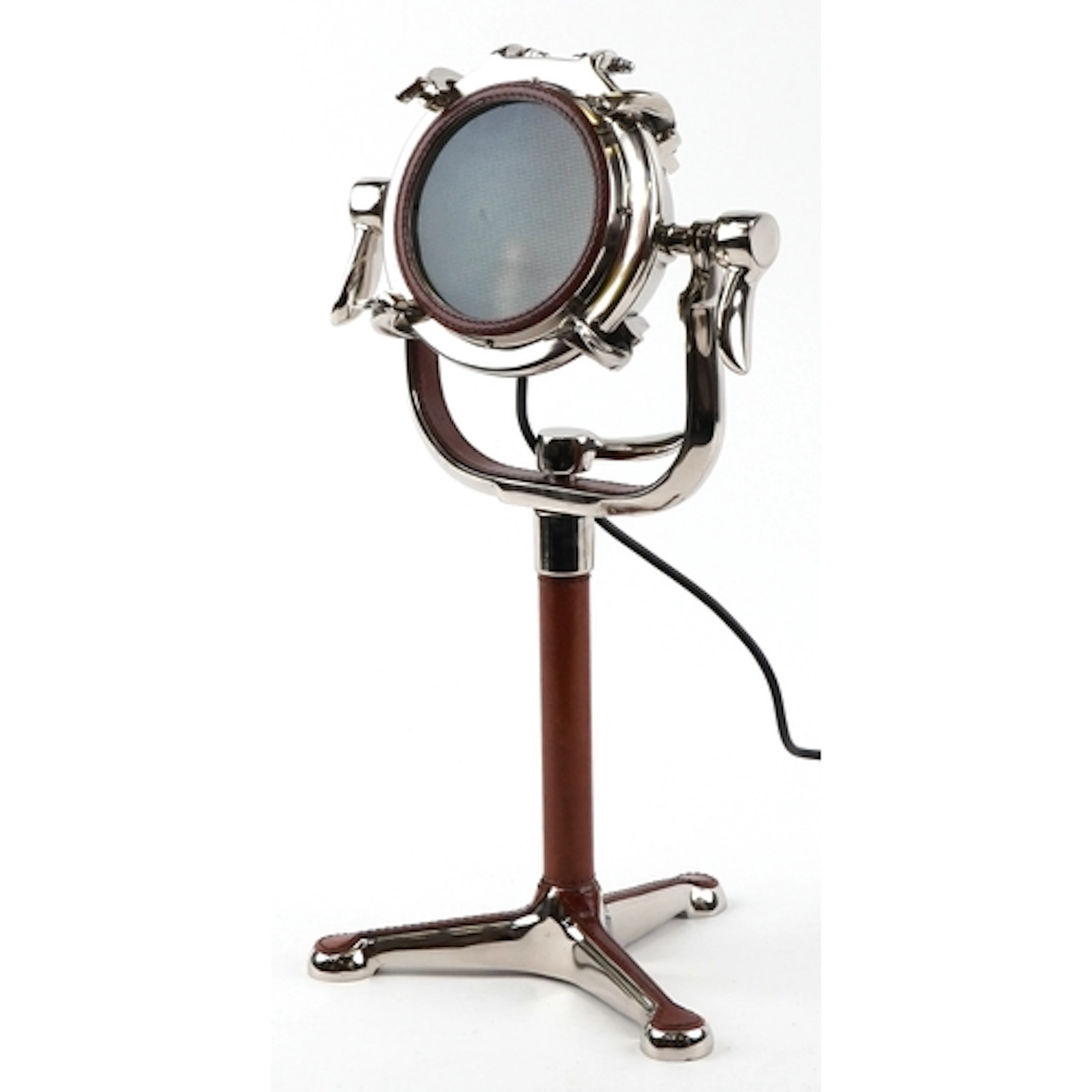 Art Deco style table lamp in the form of a film studio light...