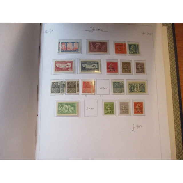 France. UM unless stated coln in 1 album and 1 stockbook. In...